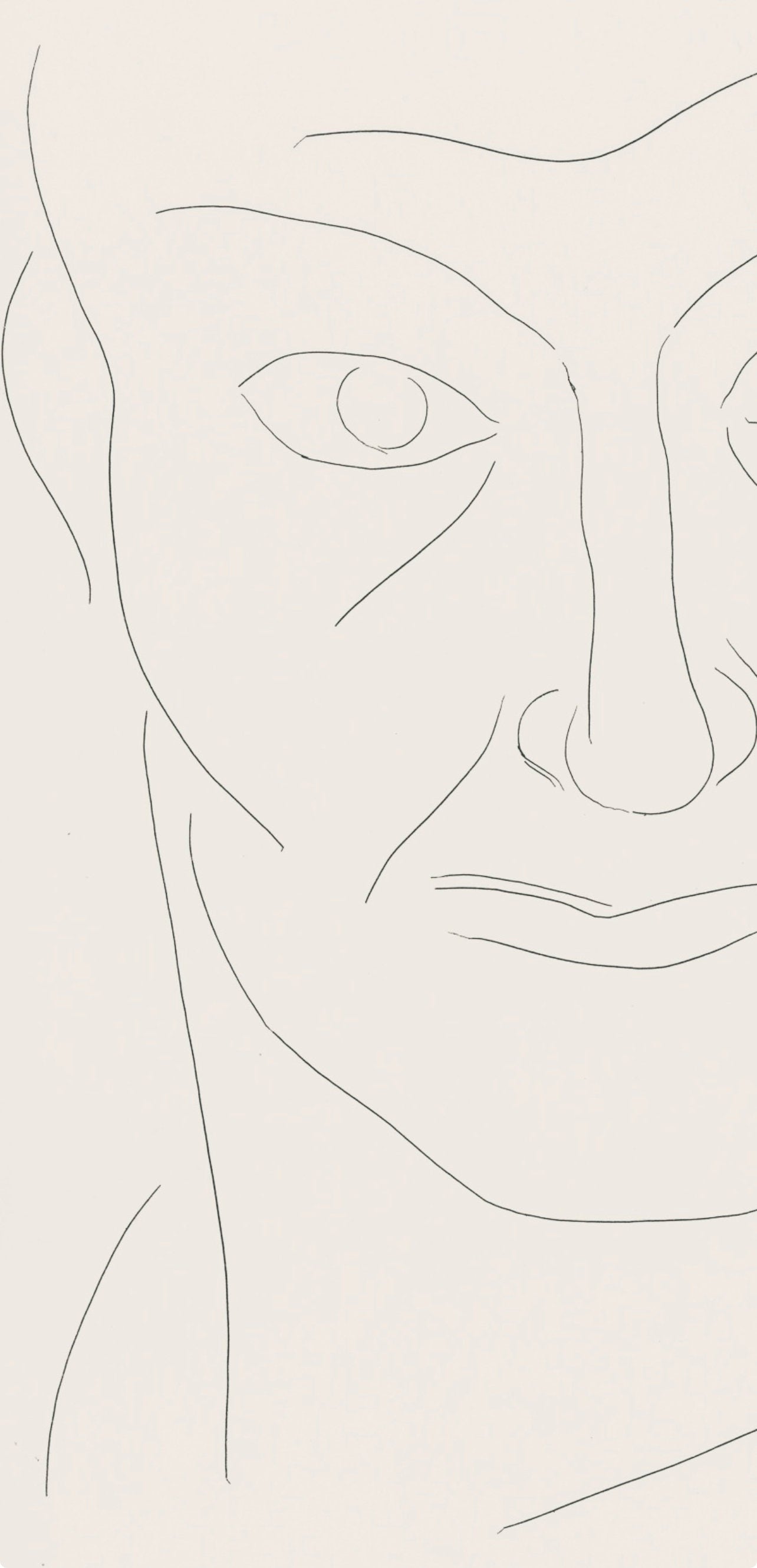Henri Matisse, Portrait of Baudelaire, Poésies, Limited Edition Lithograph