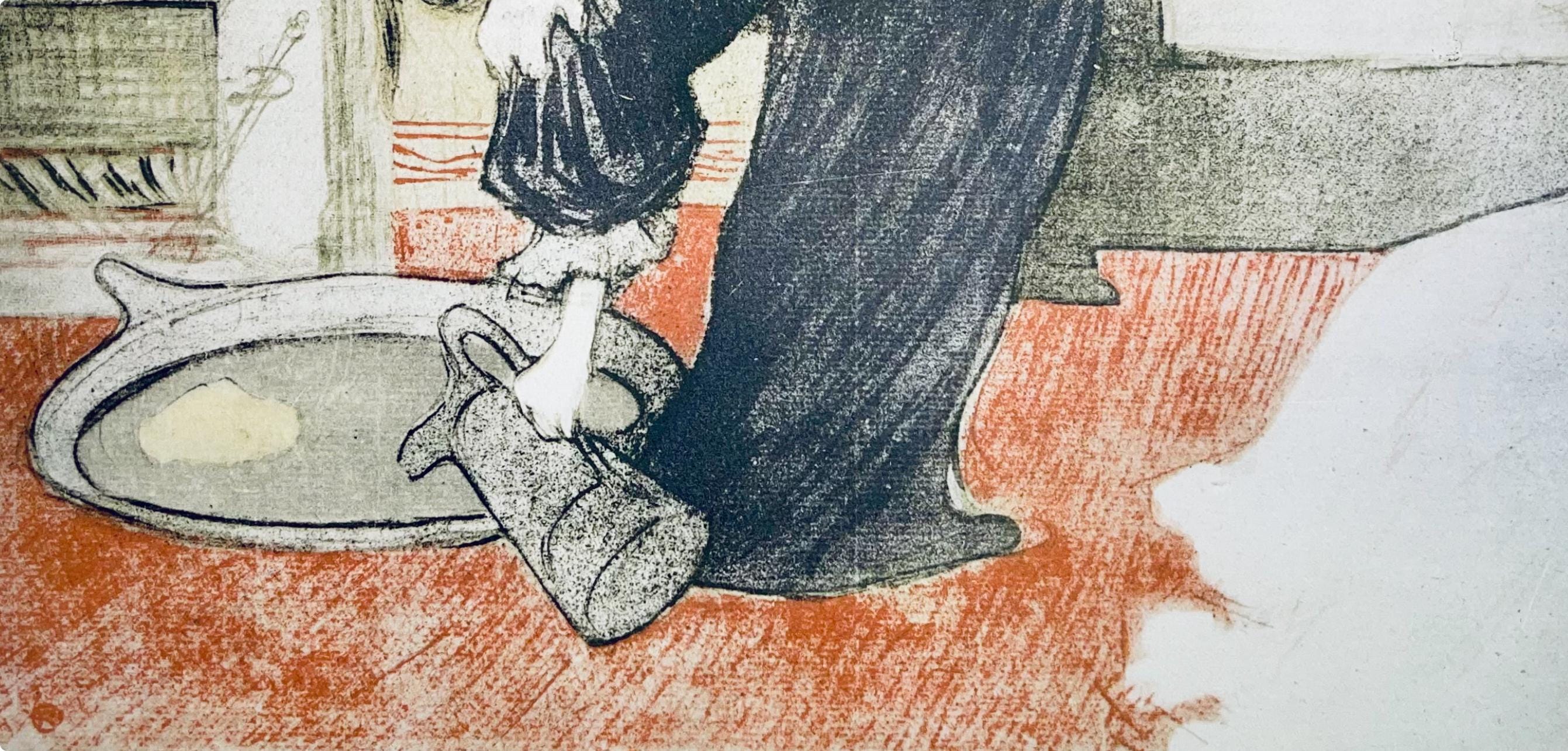 Henri de Toulouse-Lautrec, Composition, Images de Lautrec, 21 Planches en Couleurs, Collezione dell'Obelisco, Limited Edition Lithograph