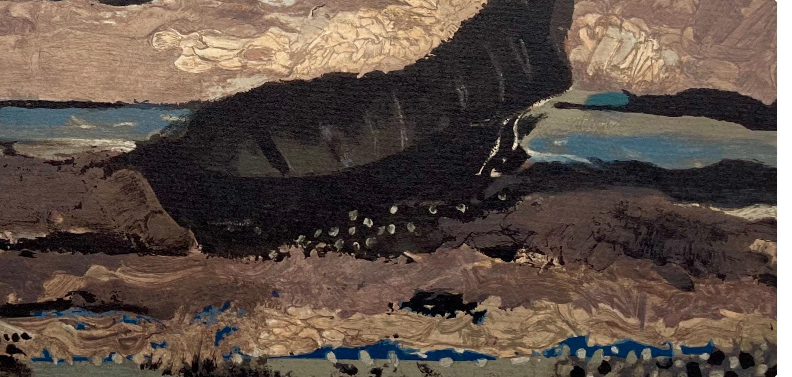 Georges Braque, La barque echouee, Varengeville, Limited Edition Lithograph