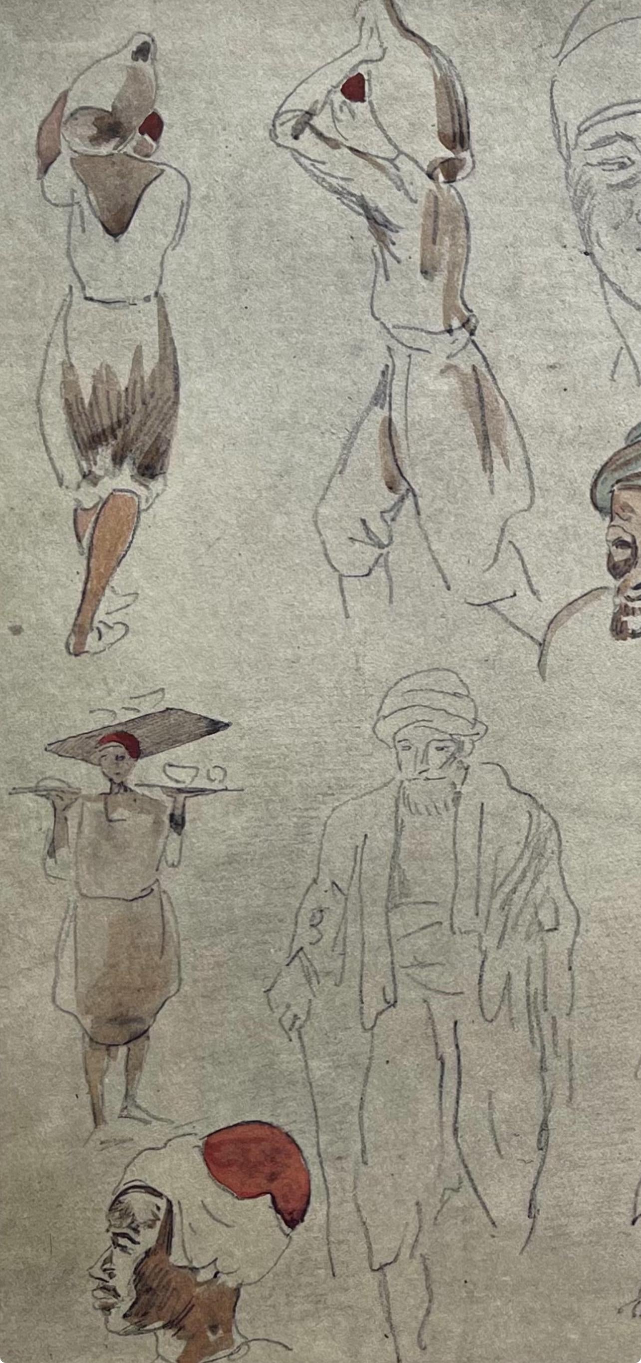 Eugène Delacroix, Composition, Trente et un Dessins et Aquarelles du Maroc, Limited Edition Lithograph
