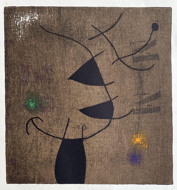 Joan Miró, Composition (Cramer 105), Femmes, Limited Edition Héliogravure