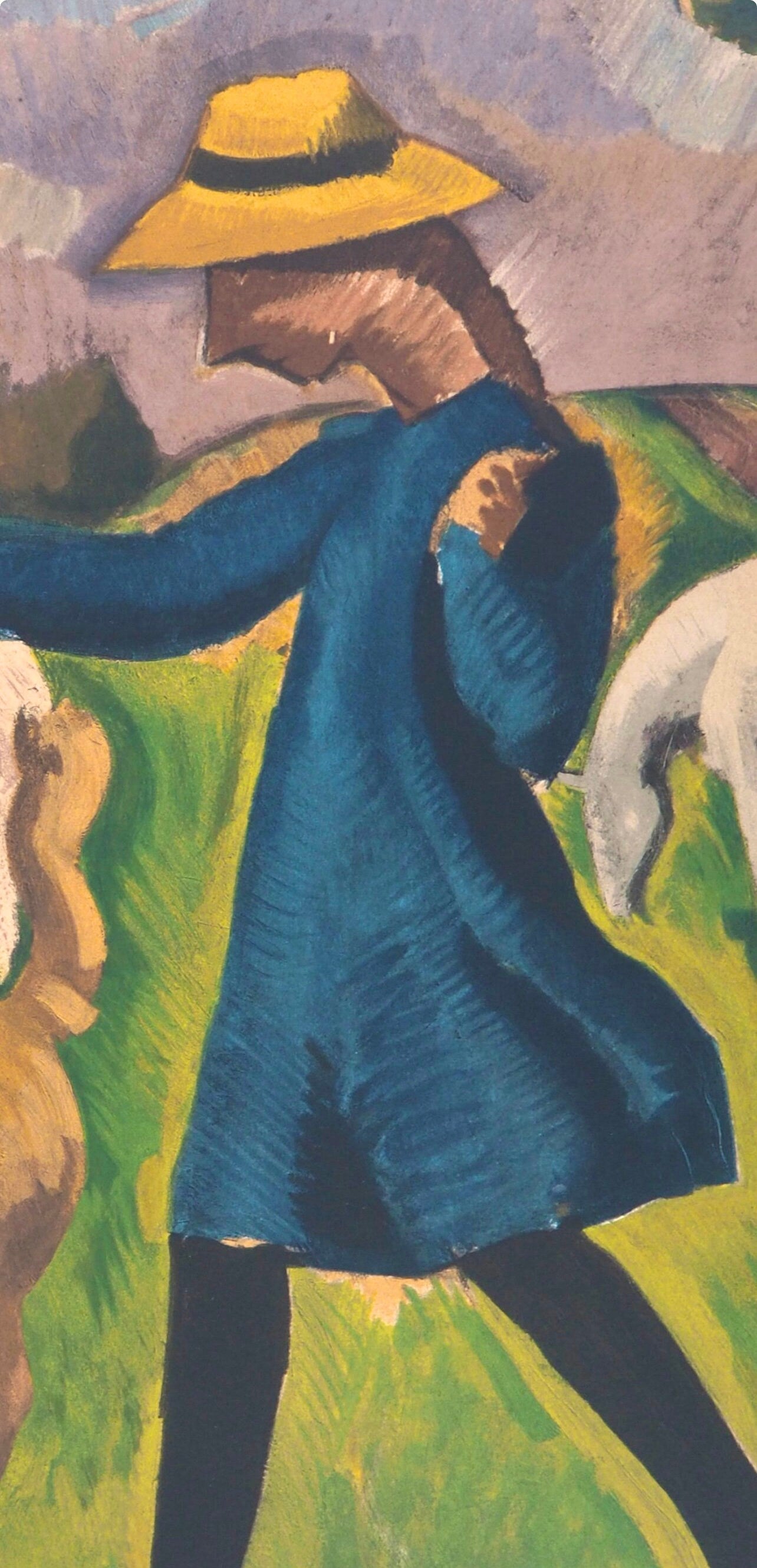 Roger de La Fresnaye, Gardeuse de moutons, Roger de La Fresnaye, Collection Pierre Lévy, Limited Edition Lithograph