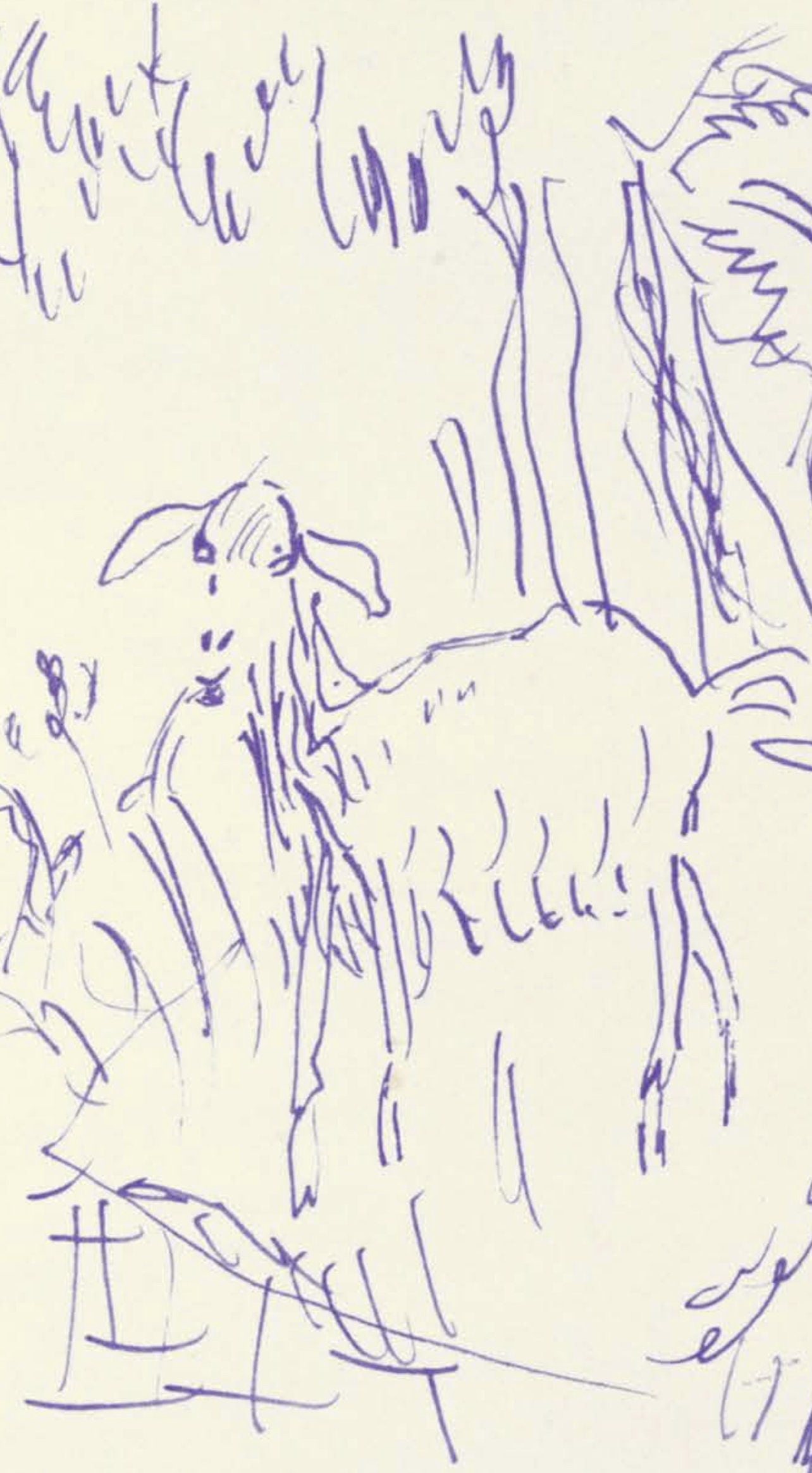 Pierre Bonnard, Composition (Terrasse 54), Pierre Bonnard Correspondences, Limited Edition Lithograph