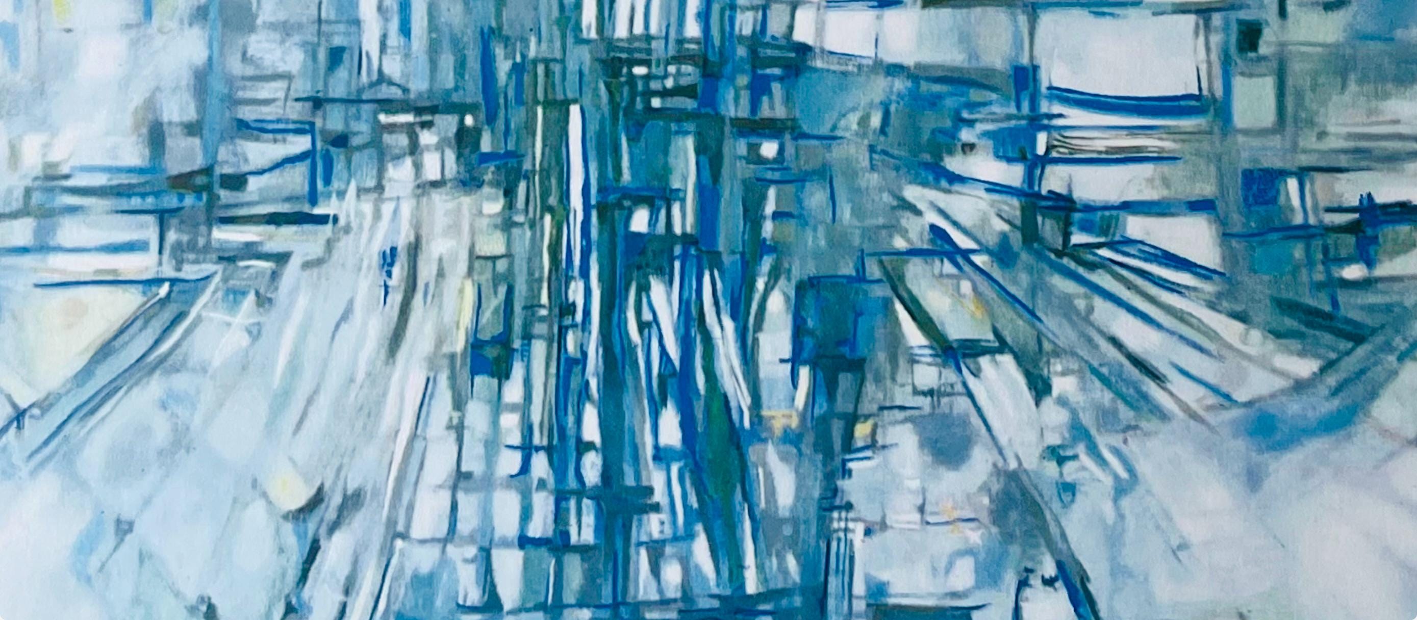 Vieira da Silva, Composition, Vieira da Silva, Peintres d'aujourd'hui, Limited Edition Lithograph