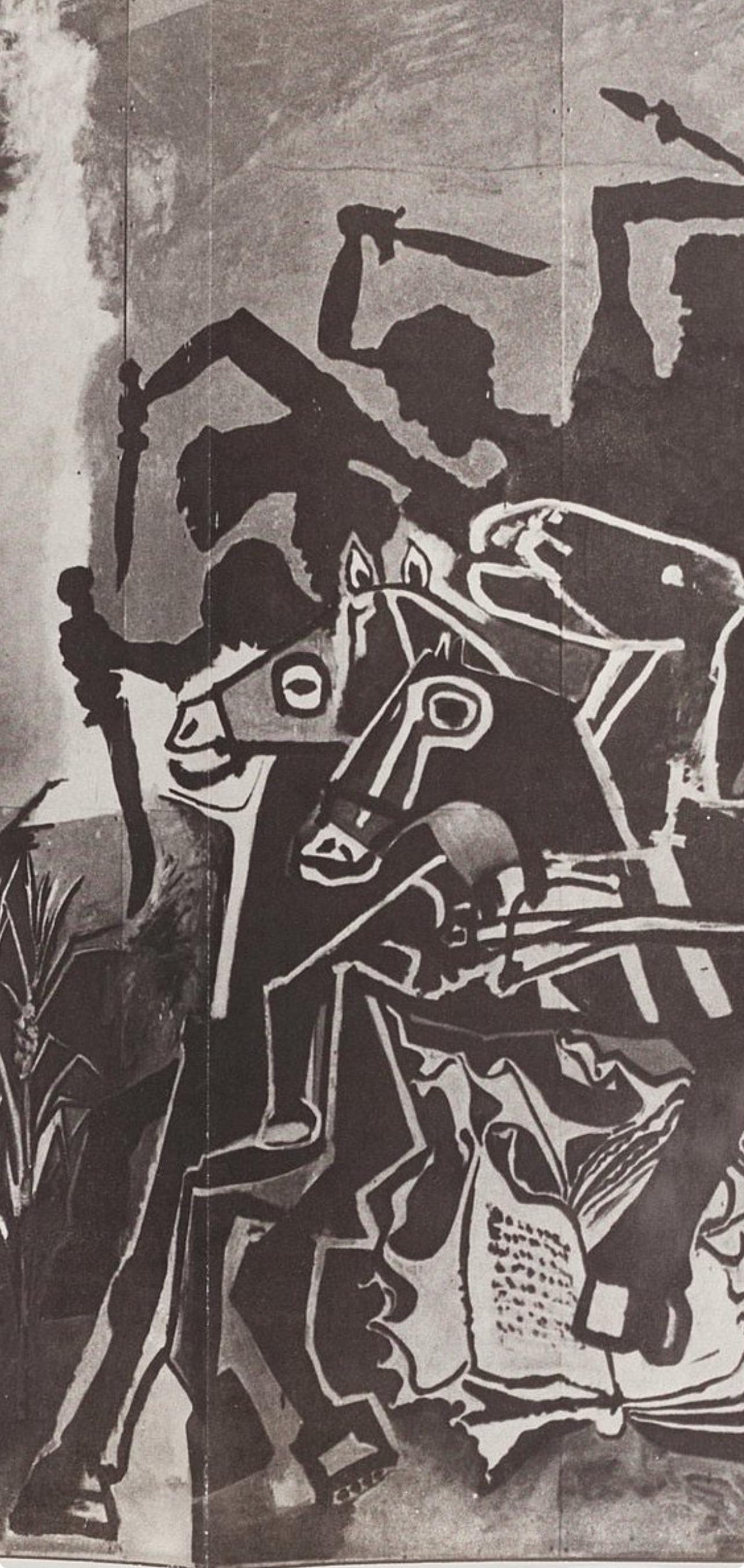 Pablo Picasso, Composition (Cramer 67; Bloch 748; Mourlot 245; Bloch, Books 66), La Guerre et la Paix, Limited Edition Lithograph