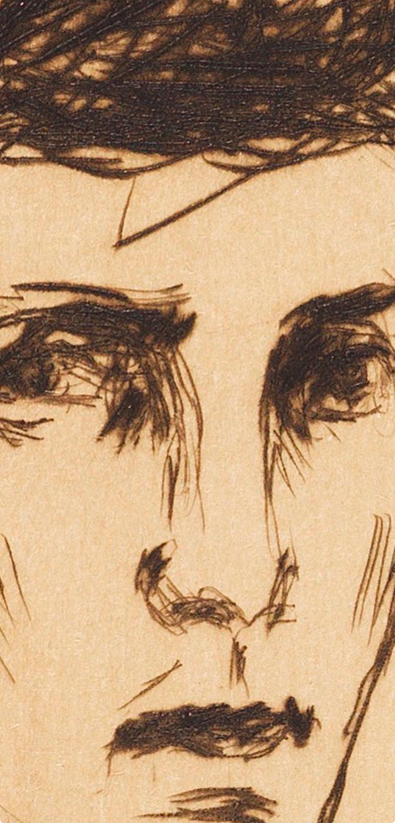Edvard Munch, Kvinnehode (Schiefler 259; Woll 288), Limited Edition Etching