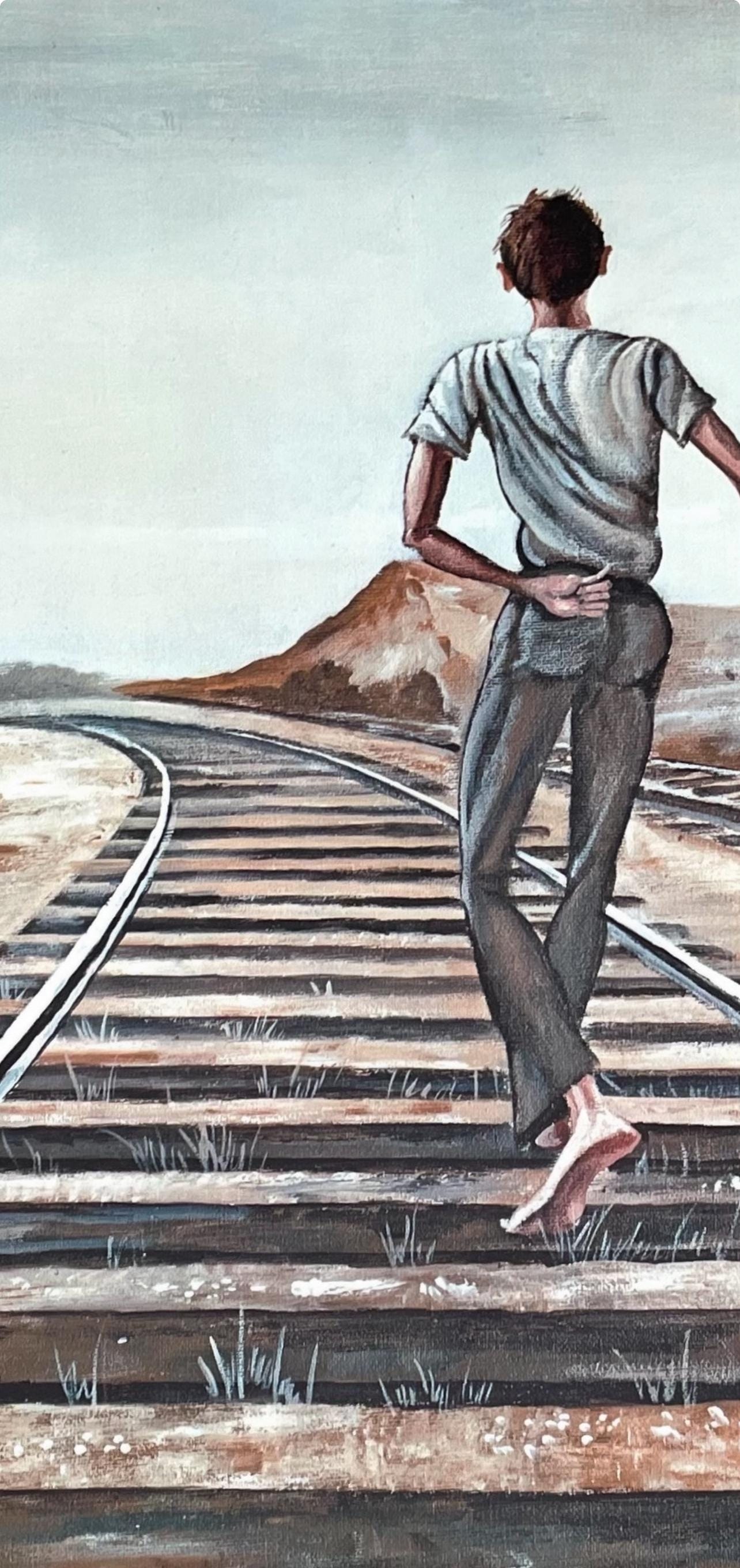 Ernie Barnes, Destination Unknown, Limited Edition Lithograph