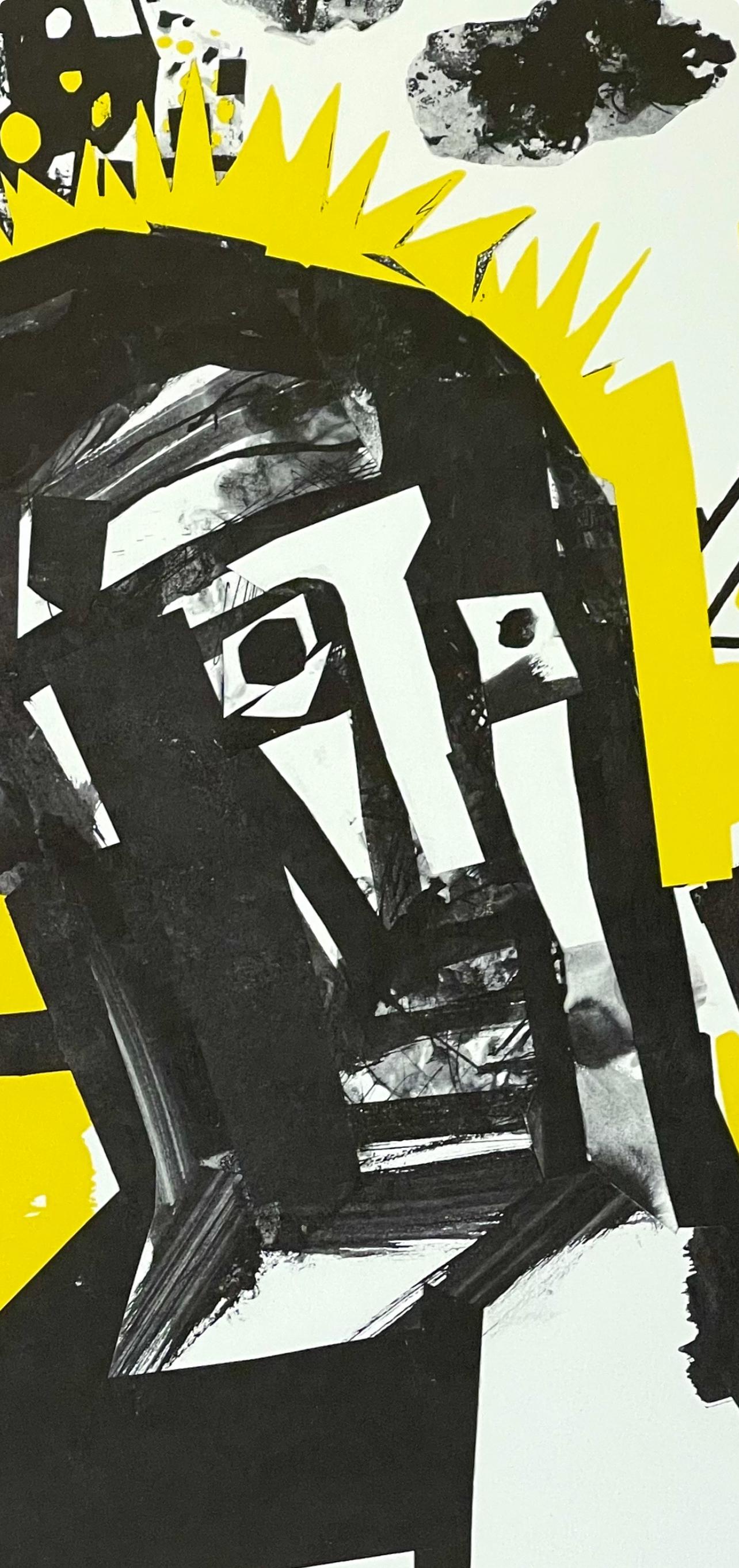 Abraham Rattner, Head of a Prophet, Limited Edition Lithograph