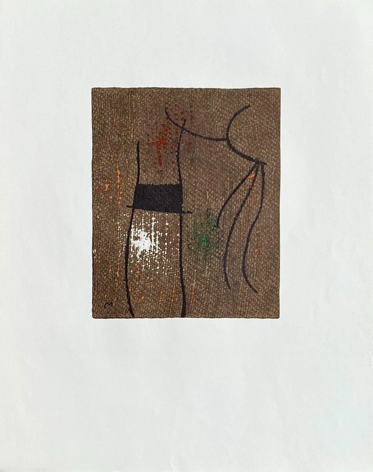 Joan Miró, Composition (Cramer 105), Femmes, Limited Edition Héliogravure
