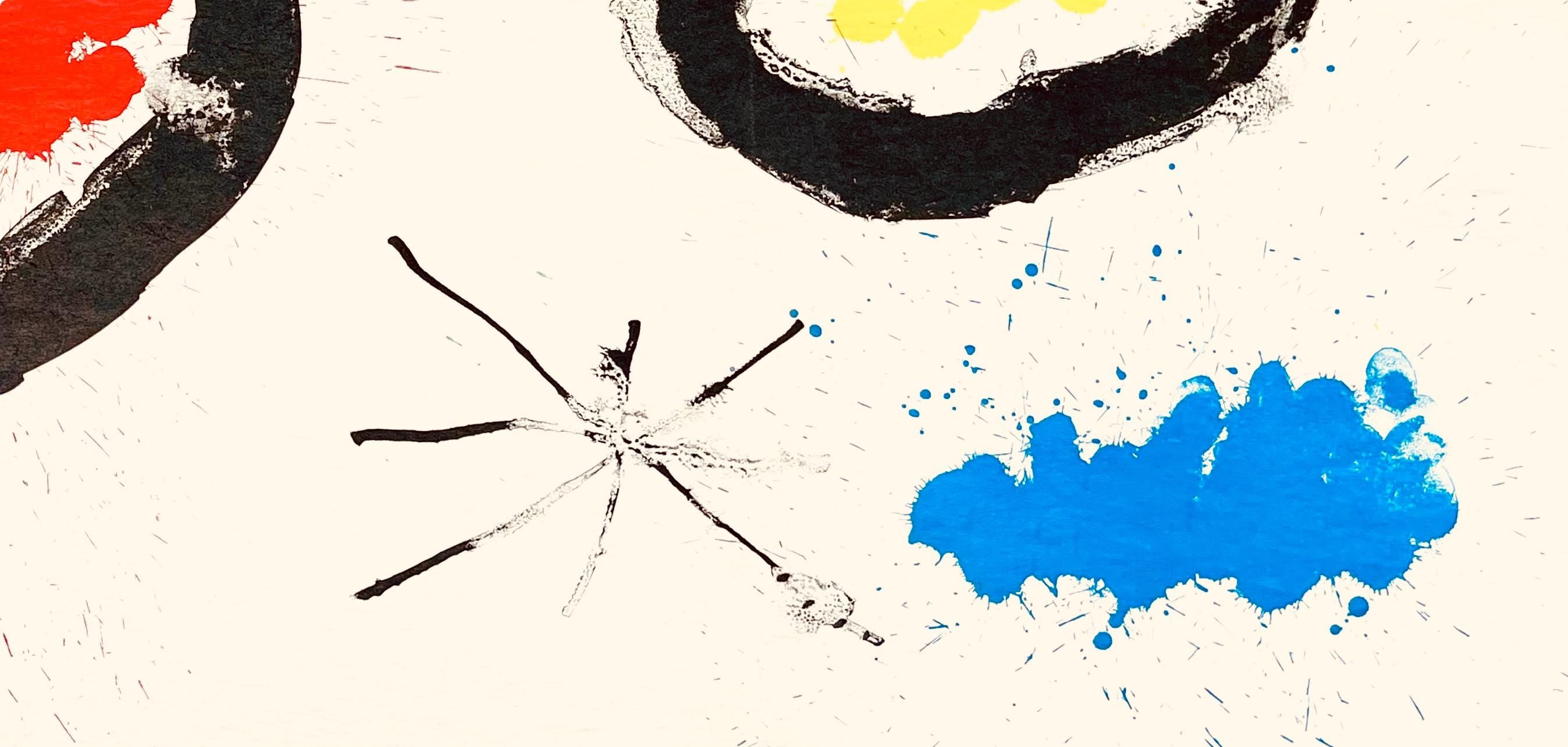 Joan Miró, Star Head (Mourlot 303), Derrière le miroir, Limited Edition Lithograph