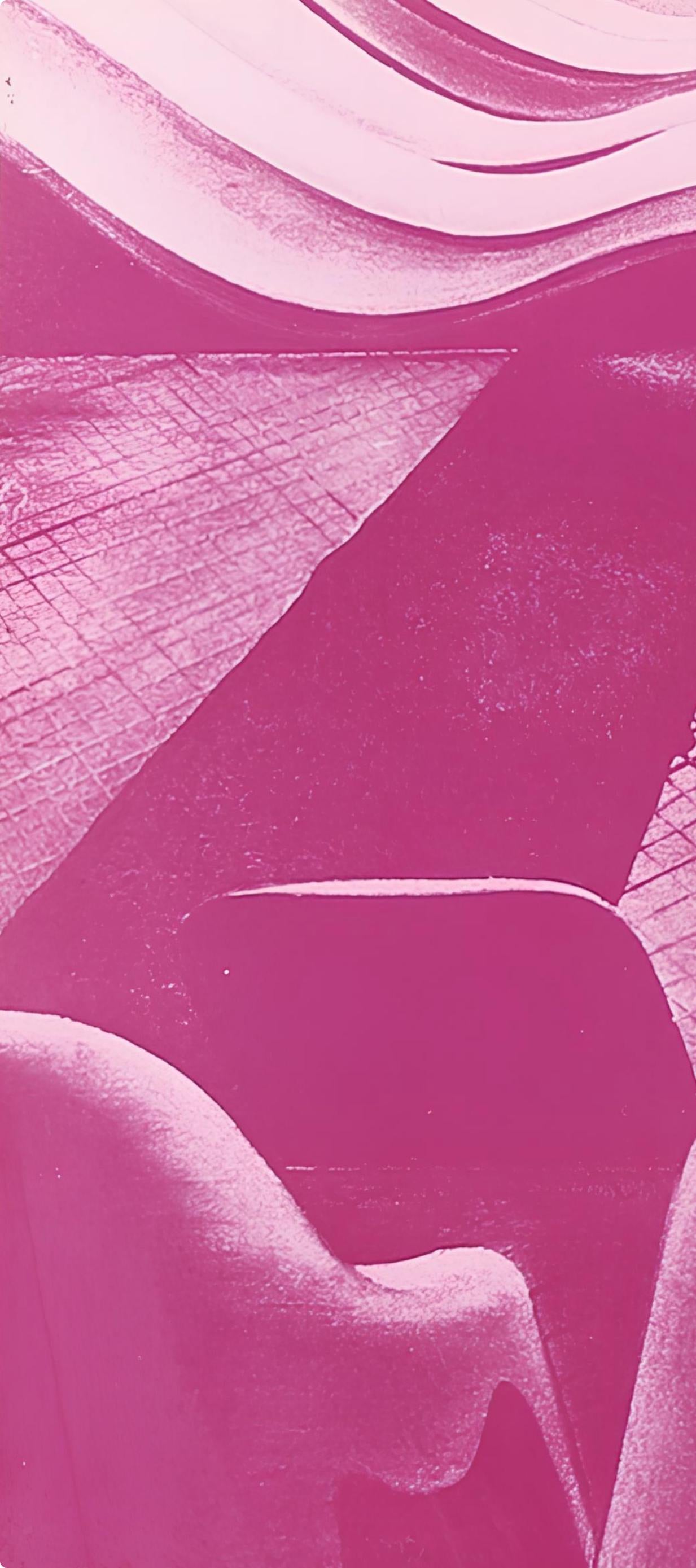 Jacques Monory, Composition, Derrière le miroir, Limited Edition Lithograph