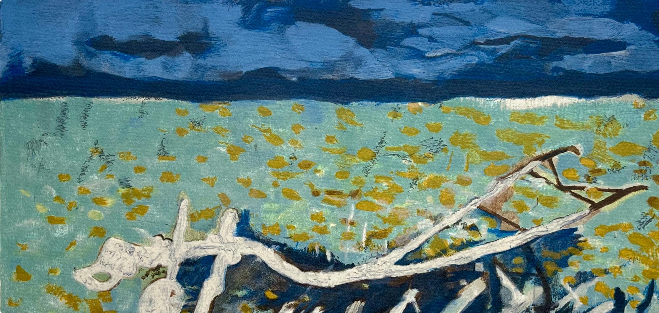 Georges Braque, La charrue, Varengeville, Limited Edition Lithograph