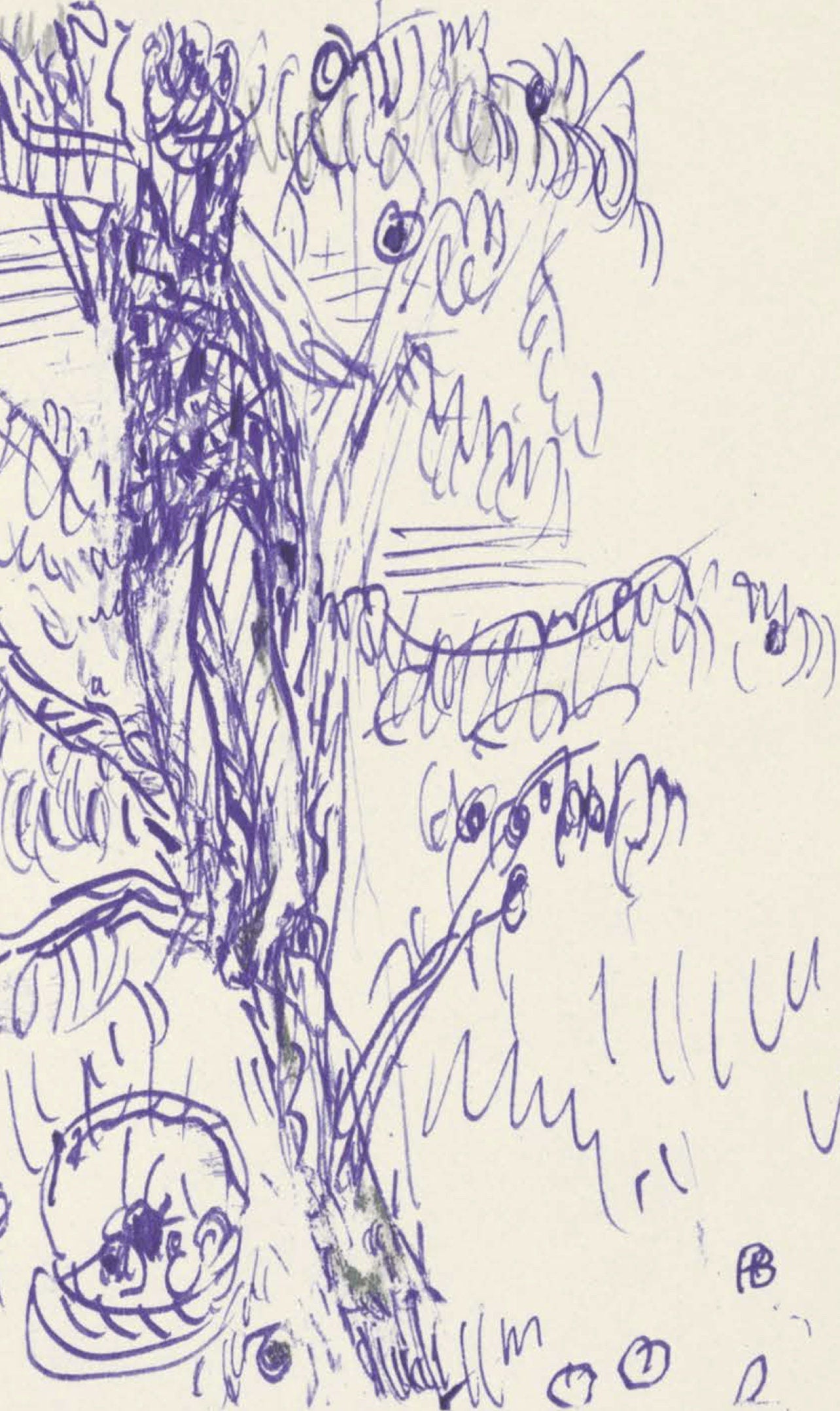 Pierre Bonnard, Composition (Terrasse 54), Pierre Bonnard Correspondences, Limited Edition Lithograph