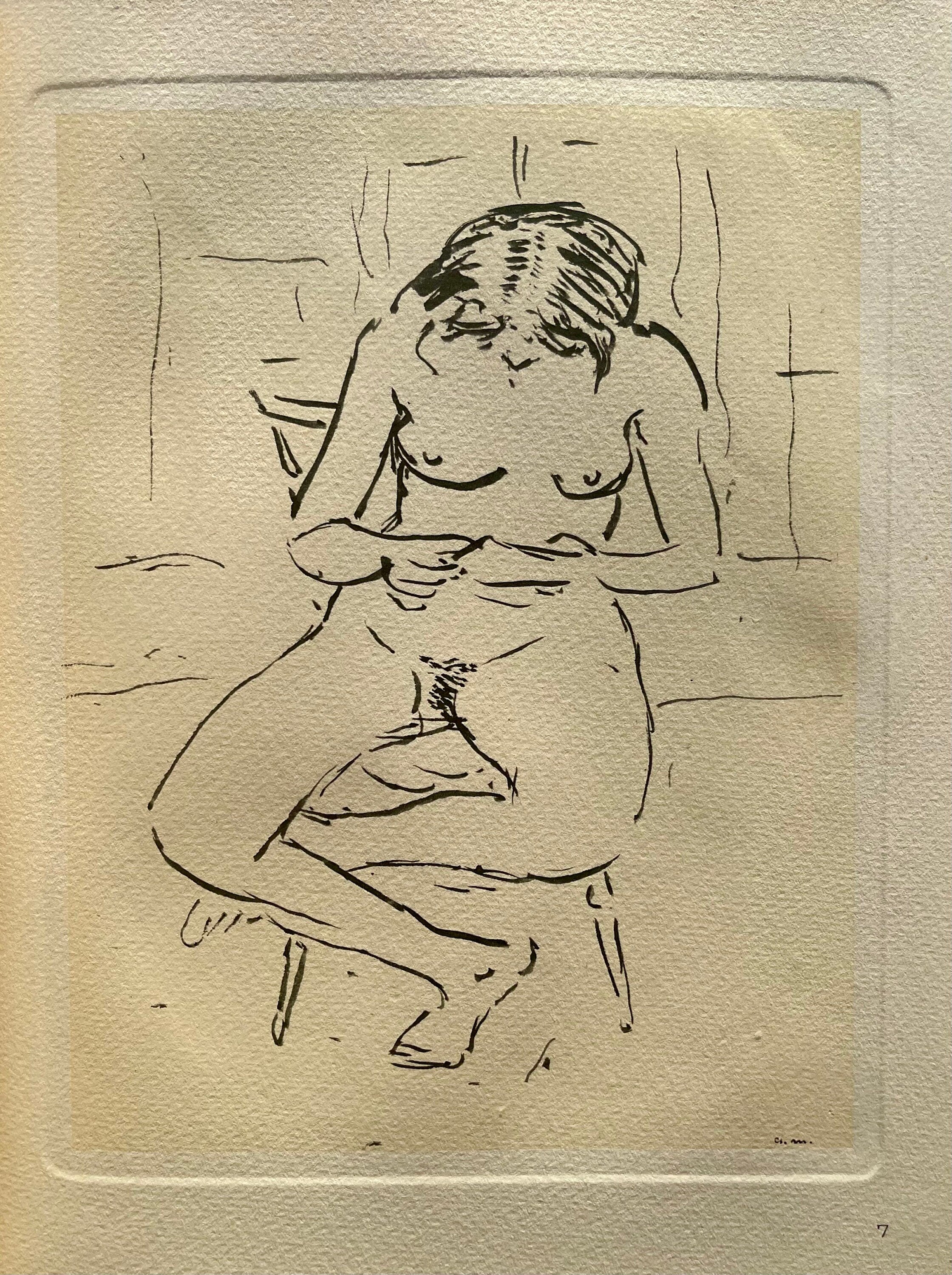 Albert Marquet, La couturière, Marquet, Limited Edition Lithograph