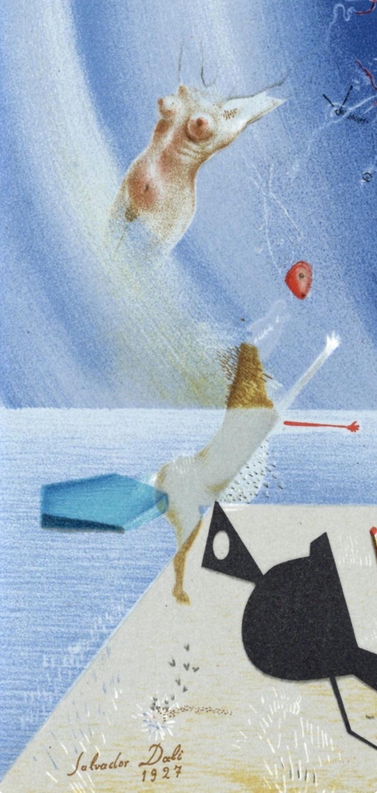 Salvador Dalí, Composition, XXe siècle, Limited Edition Lithograph