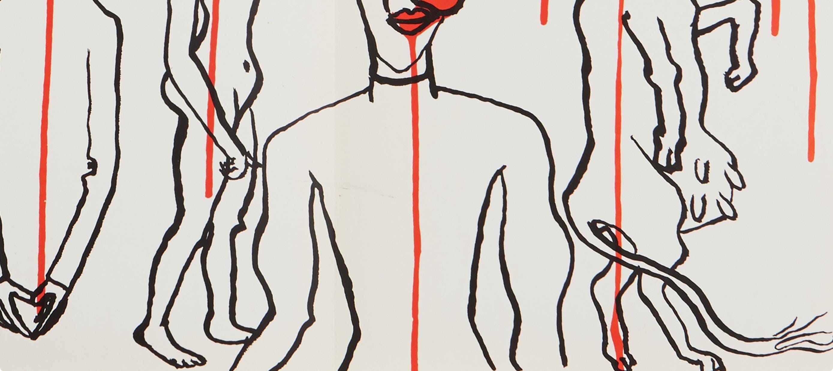 Alexander Calder, Composition, Derrière le miroir, Limited Edition Lithograph