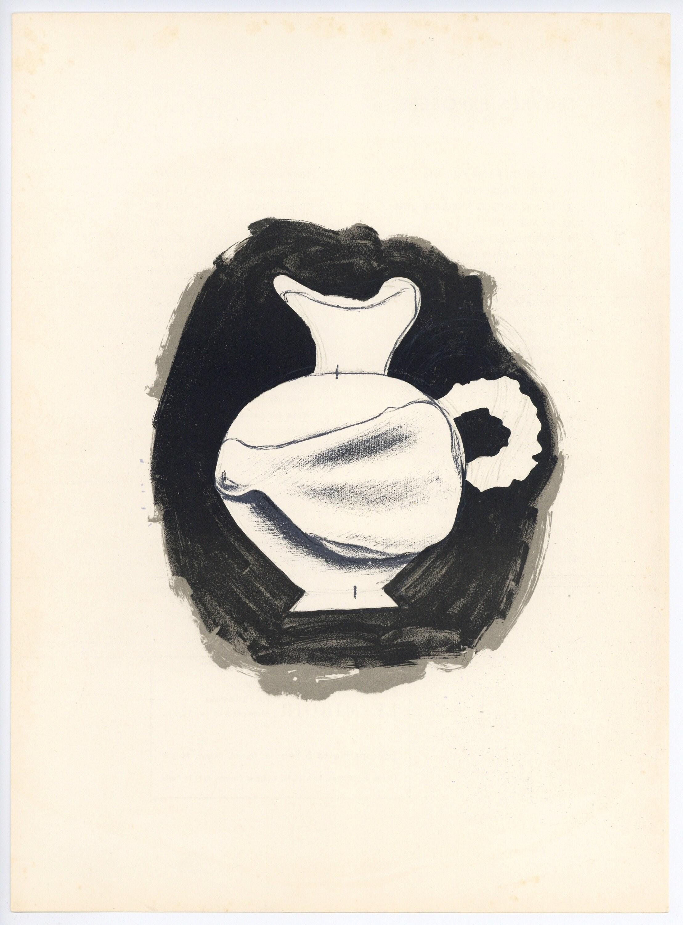 Georges Braque, Nature morte, Derrière le miroir, Limited Edition Lithograph