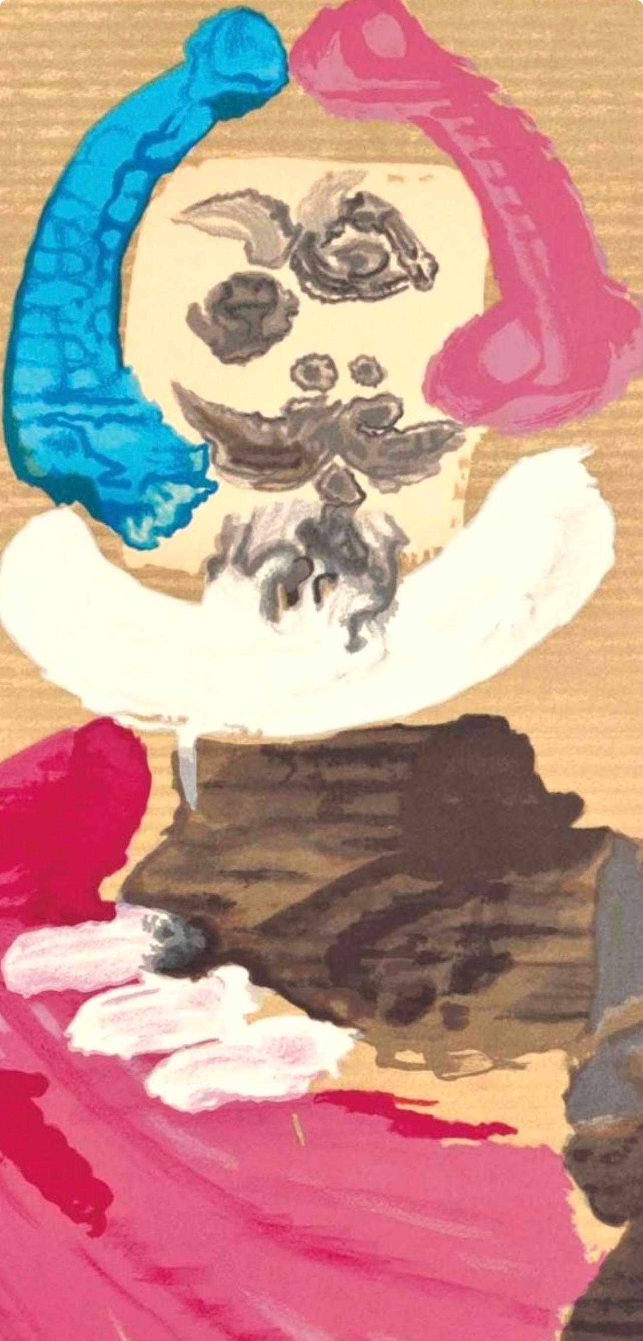 Pablo Picasso, Composition (Orozco 207-261), Vingt-Neuf Portraits Imaginaires, Limited Edition Lithograph