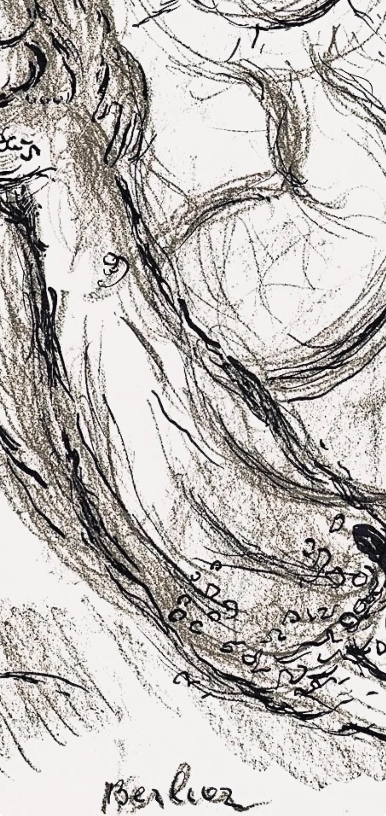 Marc Chagall, Composition (Cramer 61), Le Plafond de l'Opéra de Paris, Limited Edition Lithograph