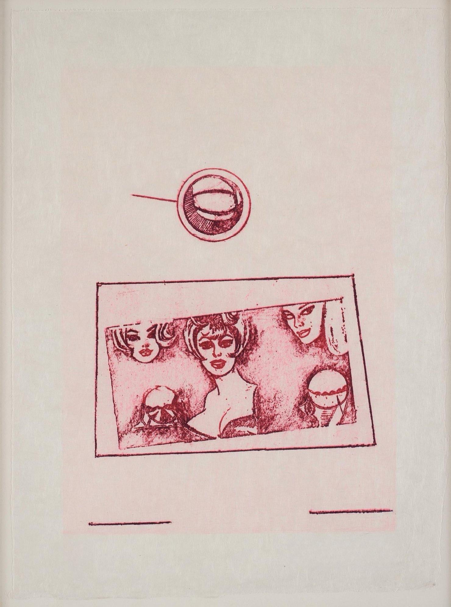Max Ernst, Composition (Spies/Leppien 218), La Ballade du Soldat, Limited Edition Lithograph