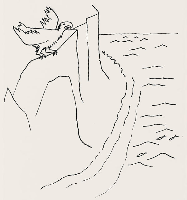 Alexander Calder, Composition, A Bestiary, Limited Edition Letterpress Print