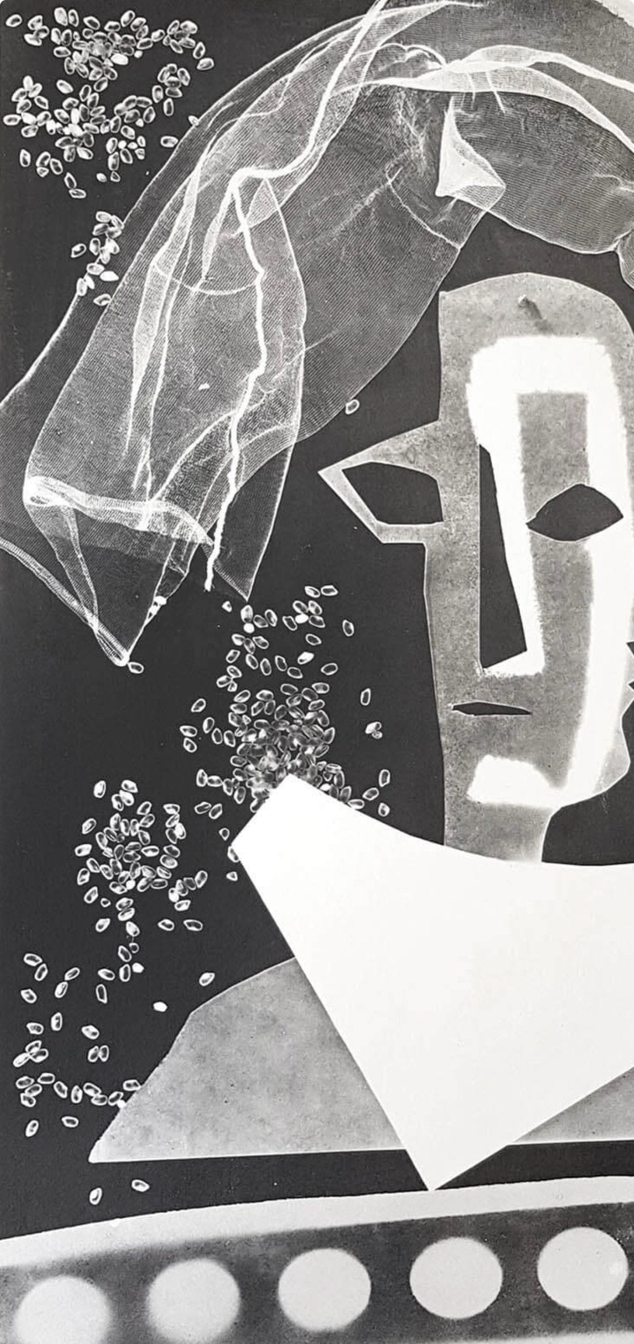 Pablo Picasso, Composition (Bloch 112; Kibbey 1466; Goeppert 115), Diurnes Découpages et Photographies, Limited Edition Phototype