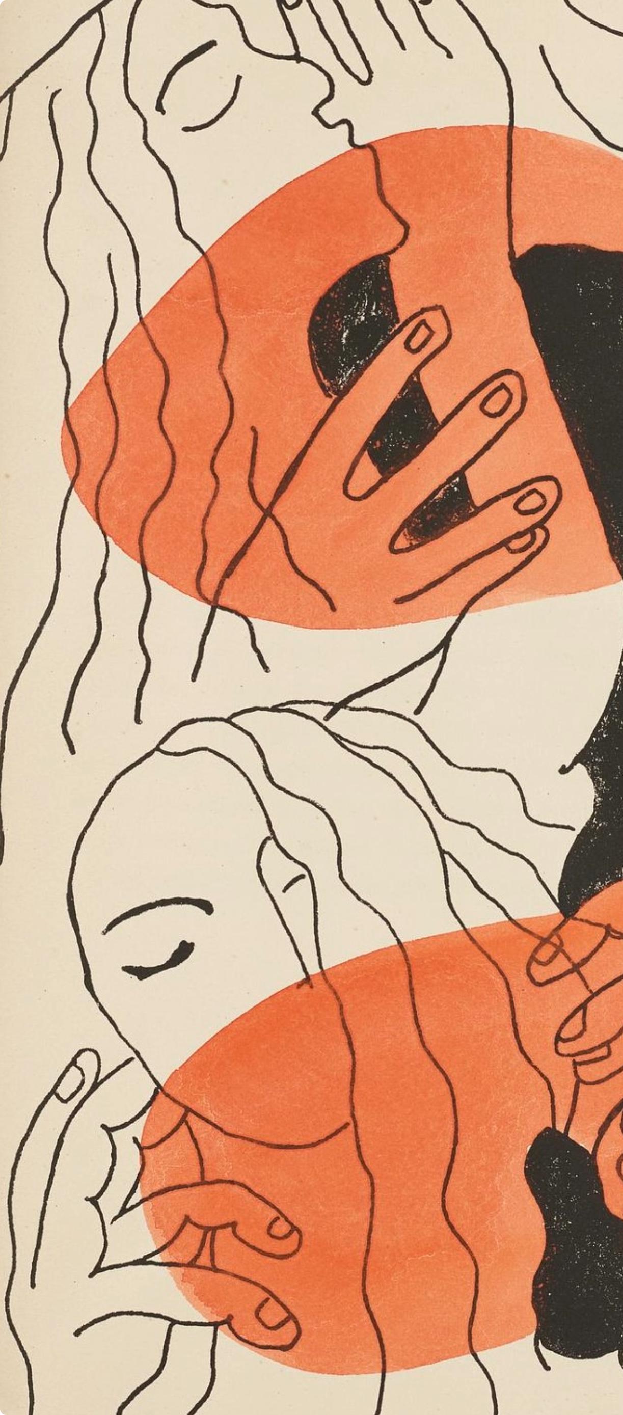 Fernand Léger, Composition (Saphire 24-38), Les Illuminations, Limited Edition Lithograph