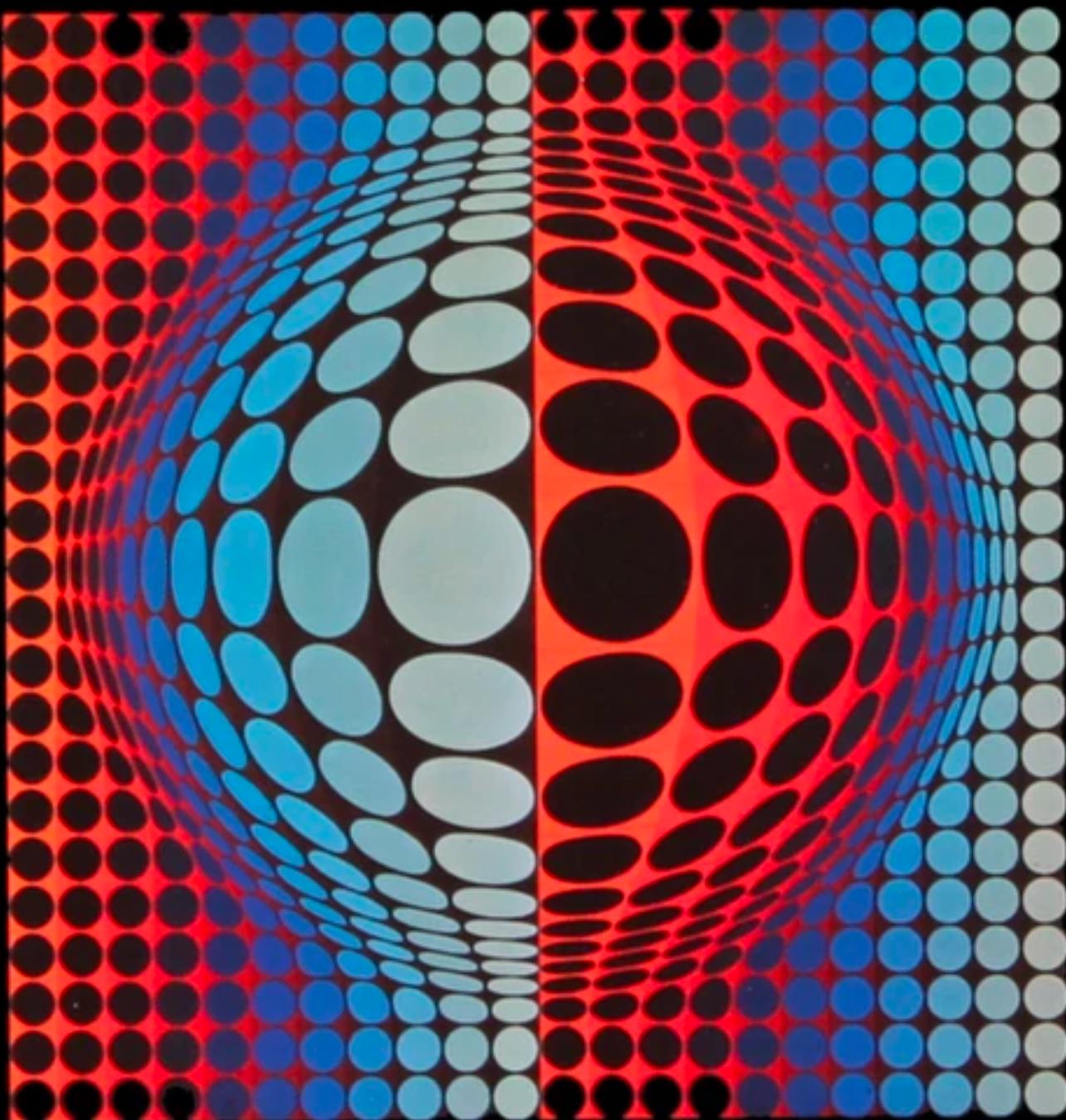 Victor Vasarely, Composition, Vega, Limited Edition Héliogravure