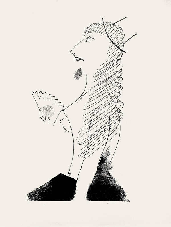 Marc Chagall, Composition, Suite Provinciale avec 92 dessins inédits de Marc Chagall, Limited Edition Lithograph