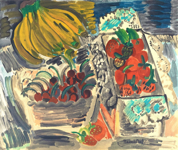 Raoul Dufy, Nature Morte Aux Fruits, Raoul Dufy, Collection Pierre Lévy, Limited Edition Lithograph