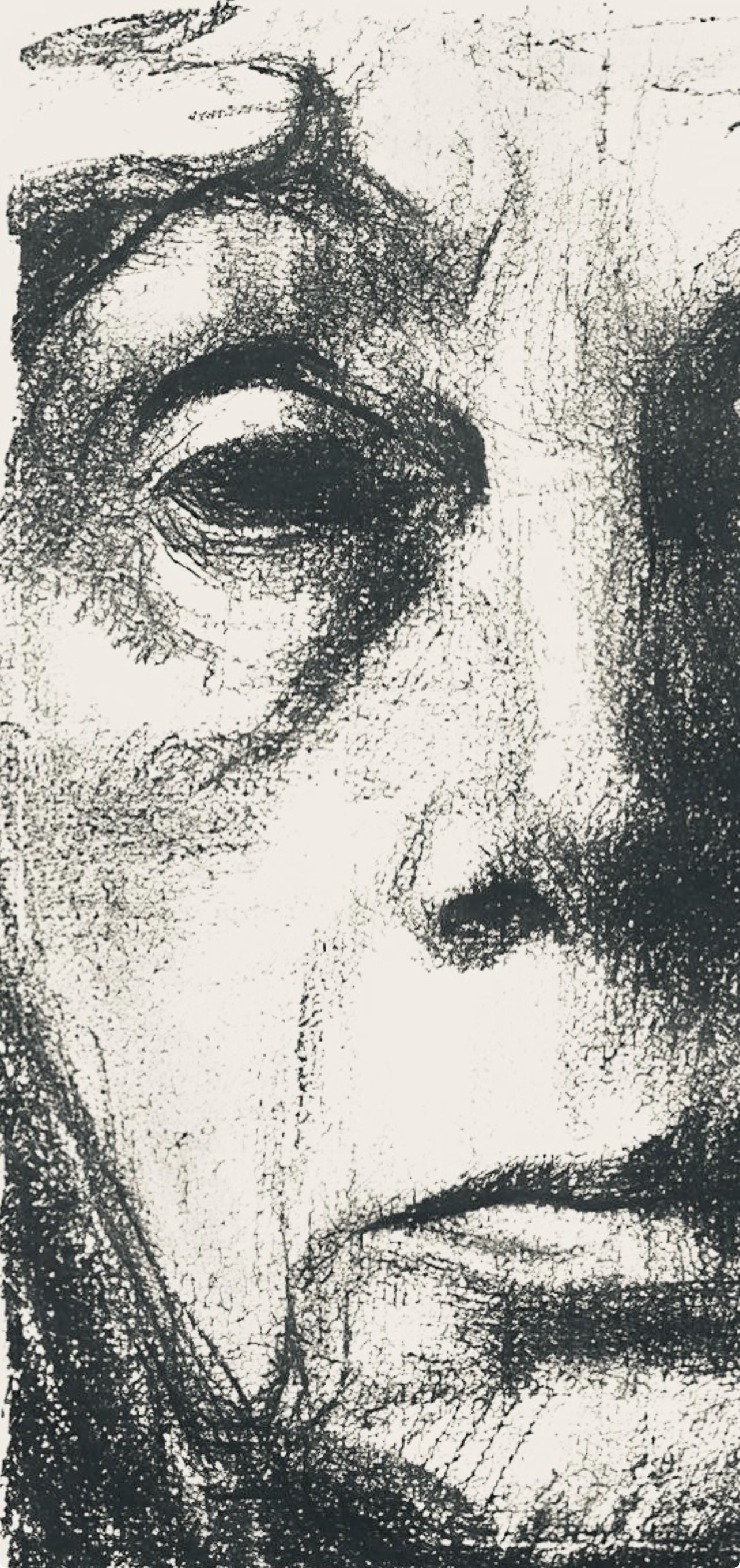 Käthe Kollwitz, Self-Portrait (Selbstbildnis), Limited Edition Lithograph