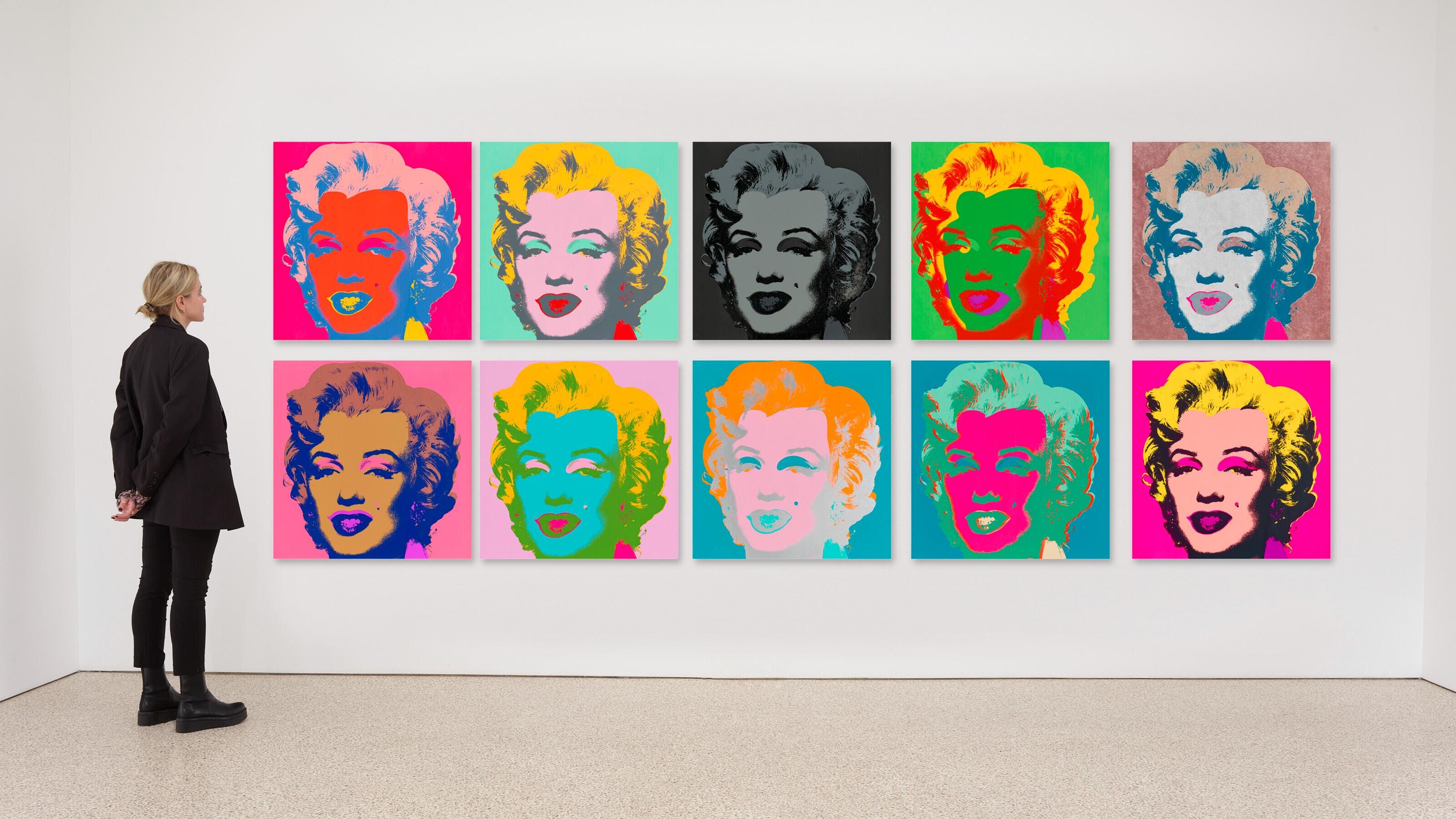 Andy Warhol, Marilyn Monroe, Suite of Ten, Official Edition, Sunday B. Morning, Silkscreens