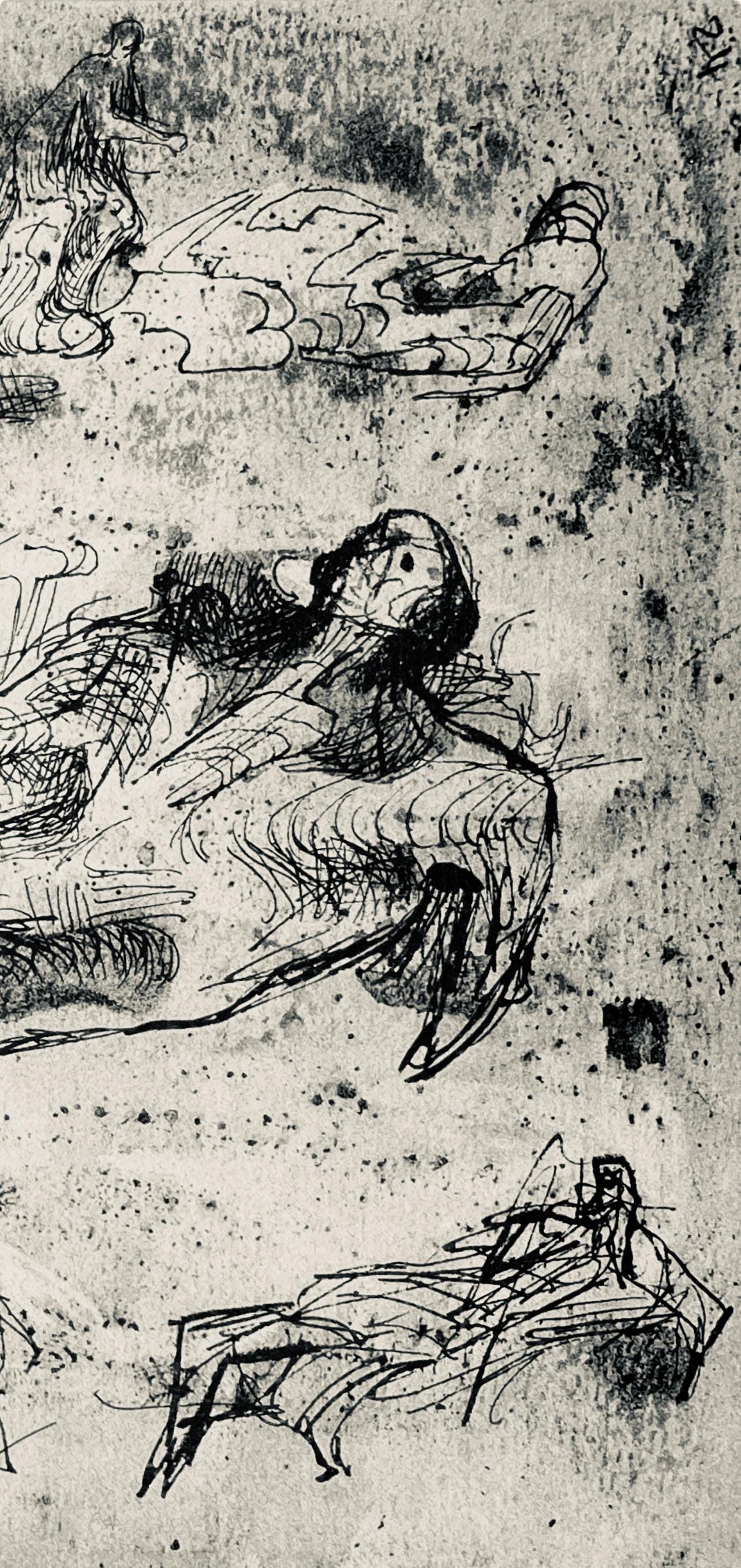 Henry Moore, Sketches for Sculpture, The Drawings of Henry Moore, Limited Edition Lithograph