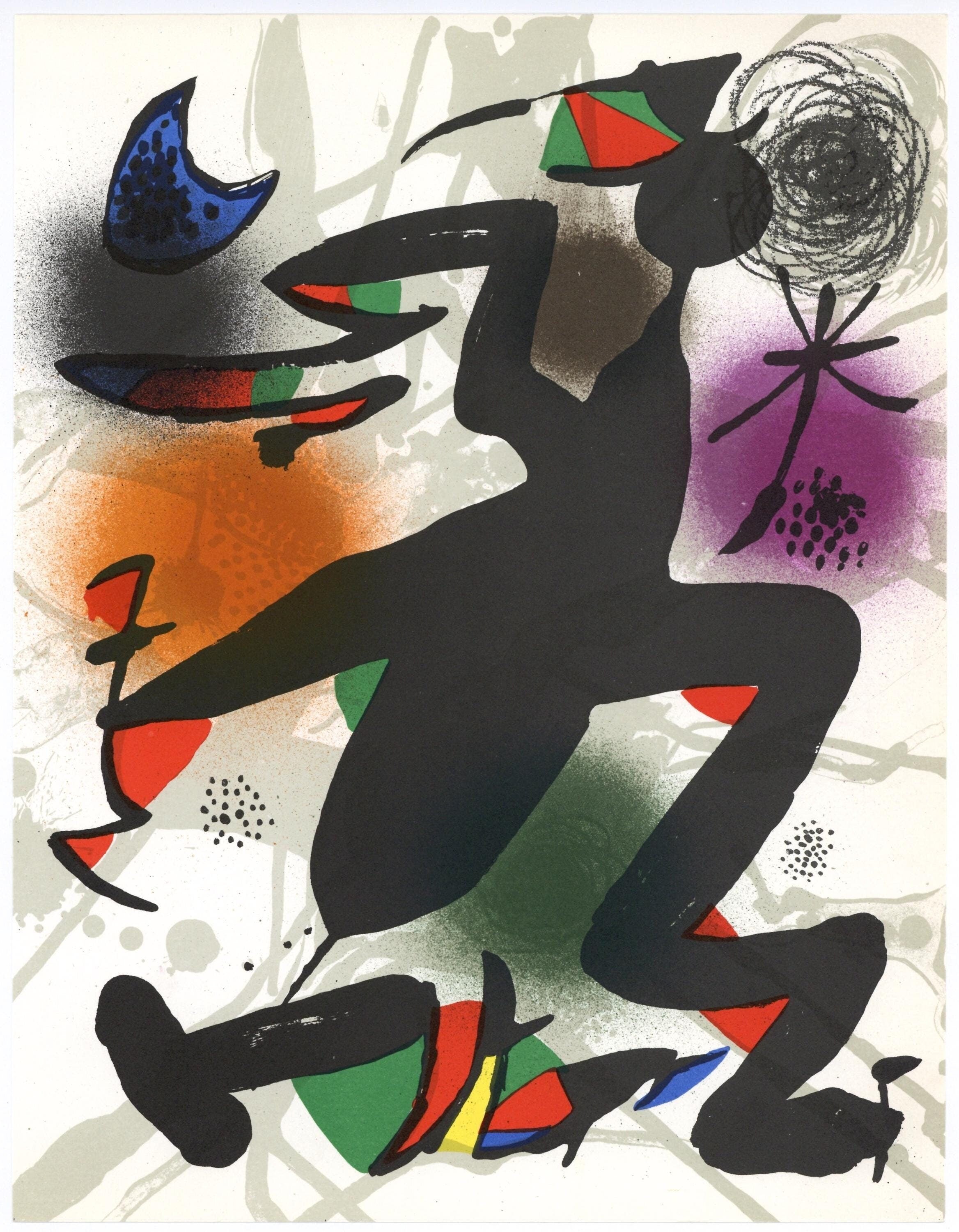 Joan Miró, Composition, (Cramer 230; Mourlot 1116), Joan Miró Lithographs, Limited Edition Lithograph