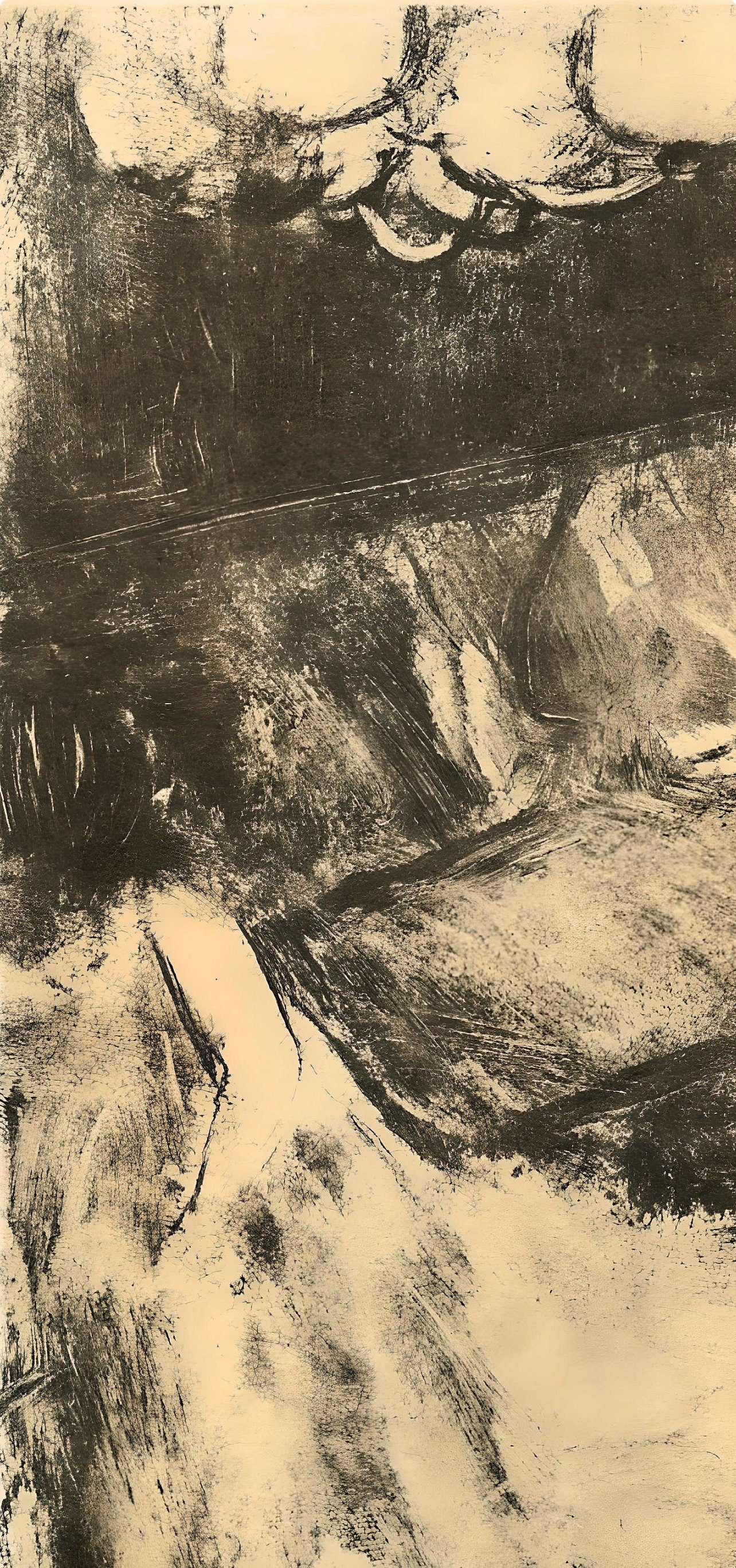 Edgar Degas, Le Divan, E. Degas Monotypes, Limited Edition Monotype