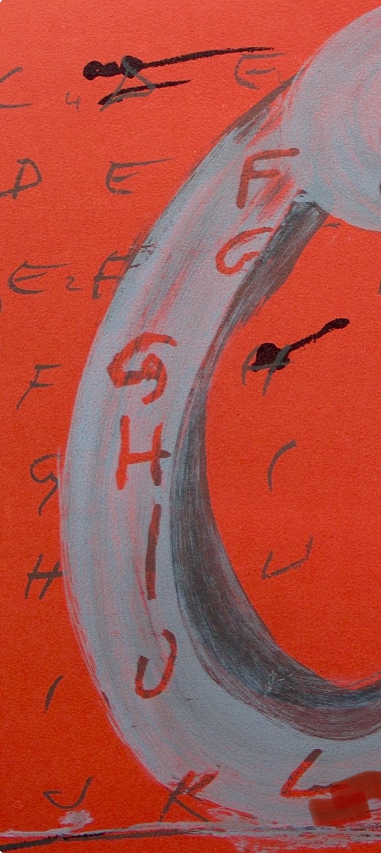 Antoni Tàpies, Composition, Derrière le miroir, Limited Edition Lithograph