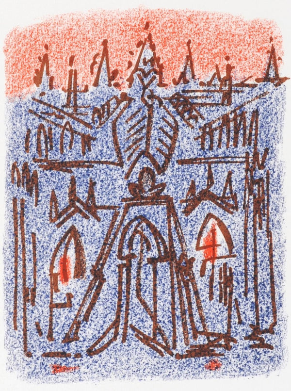 André Masson, Composition (Cramer 97), Une Étoile de Craie, Limited Edition Lithograph