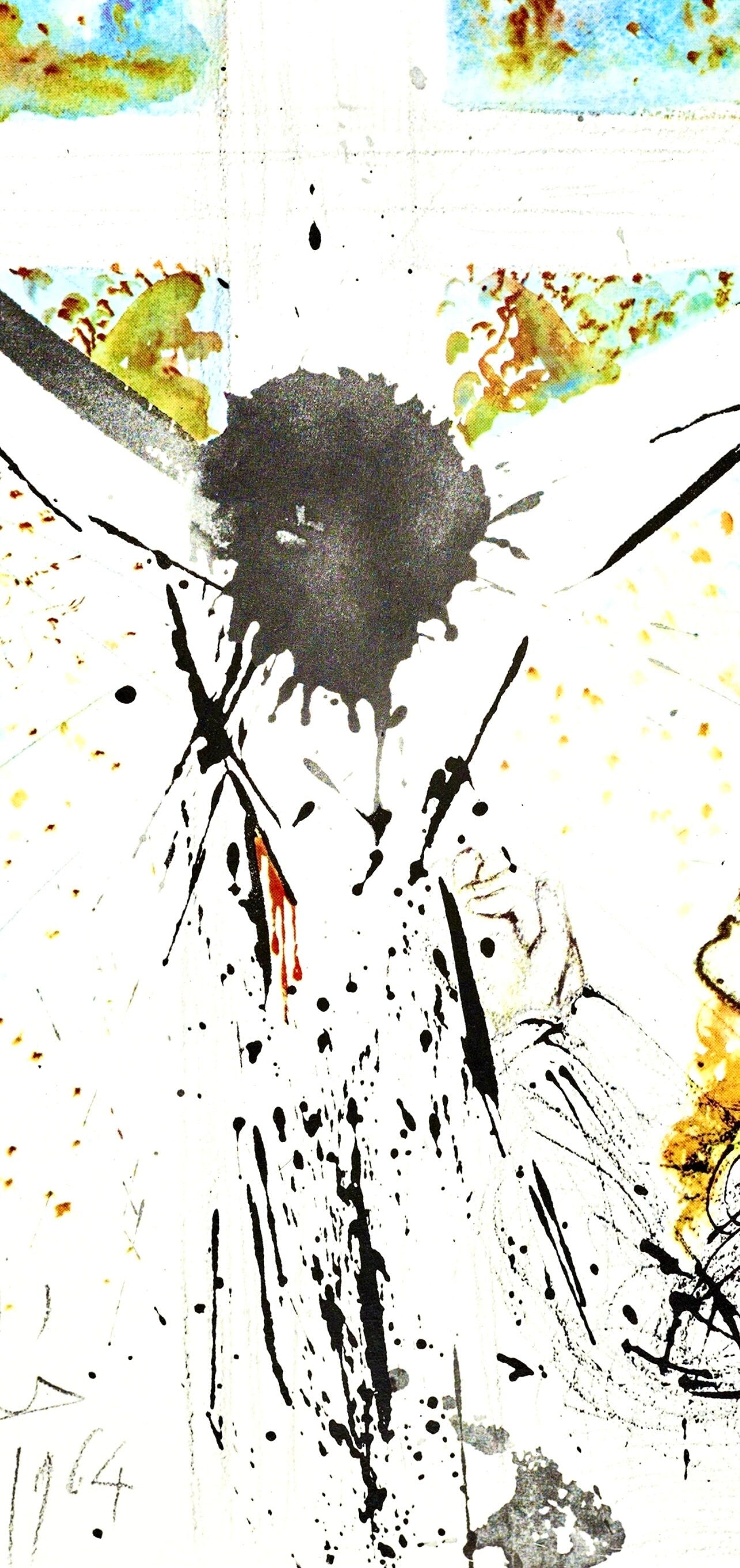 Salvador Dali, Composition (Michler/Löpsinger 1600; Field 69-3), Biblia Sacra, Limited Edition Lithograph