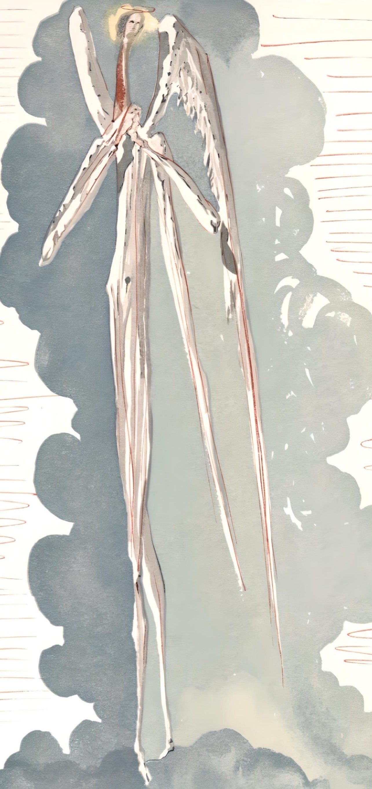 Salvador Dali, Divine Impenetrability (Michler/Löpsinger 1039-1138; Field 189-200), La Divine Comédie, Limited Edition Woodcut