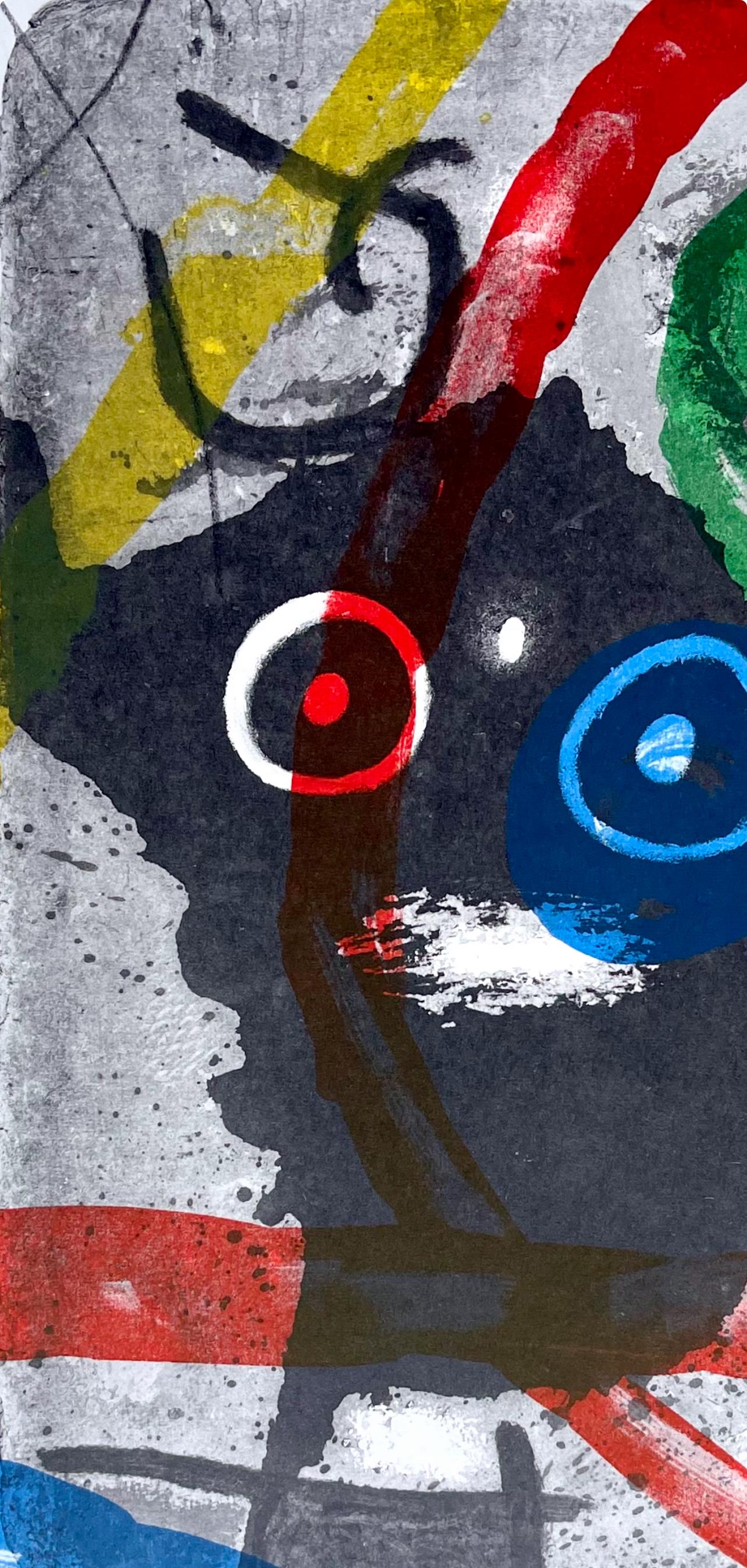 Joan Miró, Composition (Cramer 102; Mourlot 428-449), Derrière le miroir, Limited Edition Lithograph
