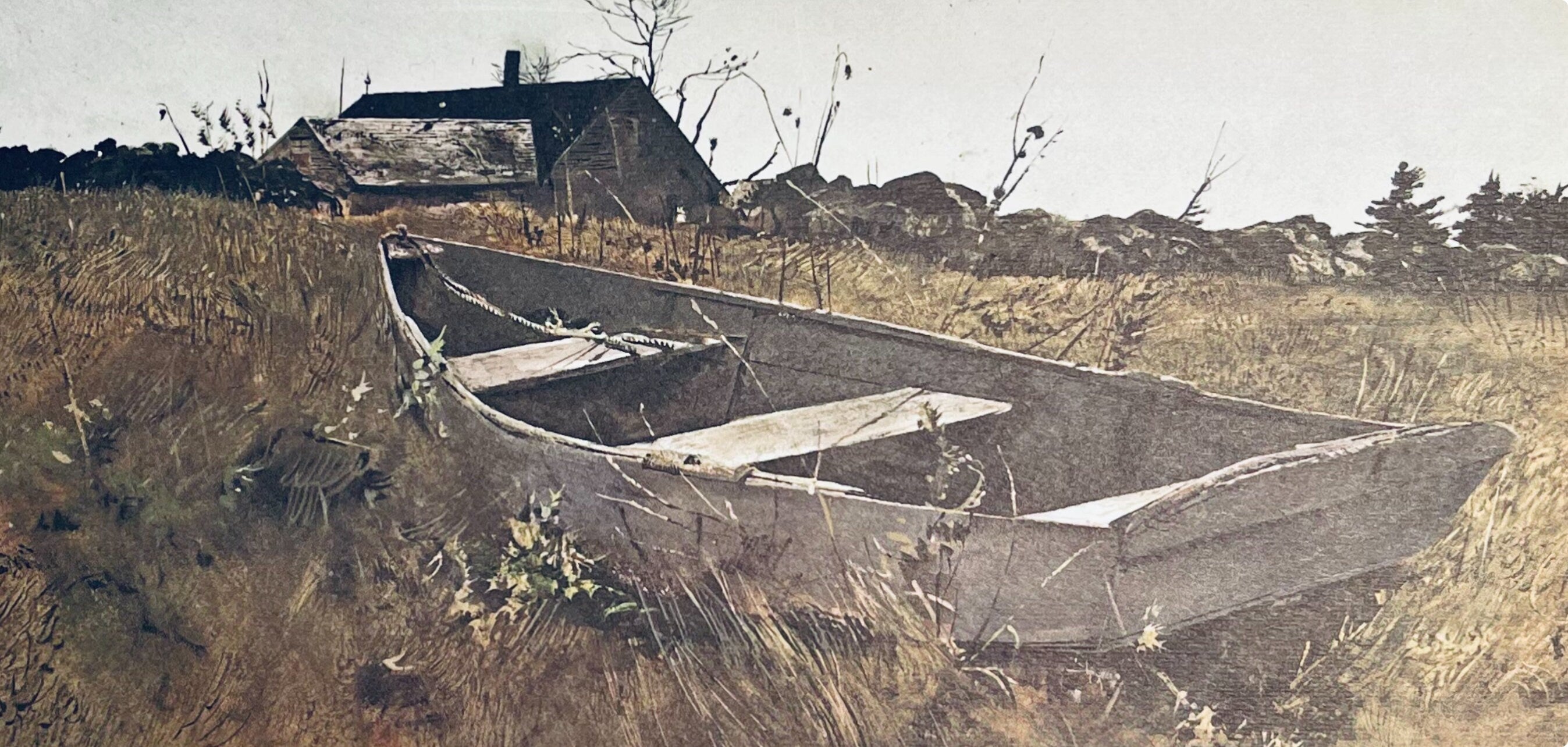 Andrew Wyeth, Teel’s Island, The Four Seasons, Limited Edition Lithograph