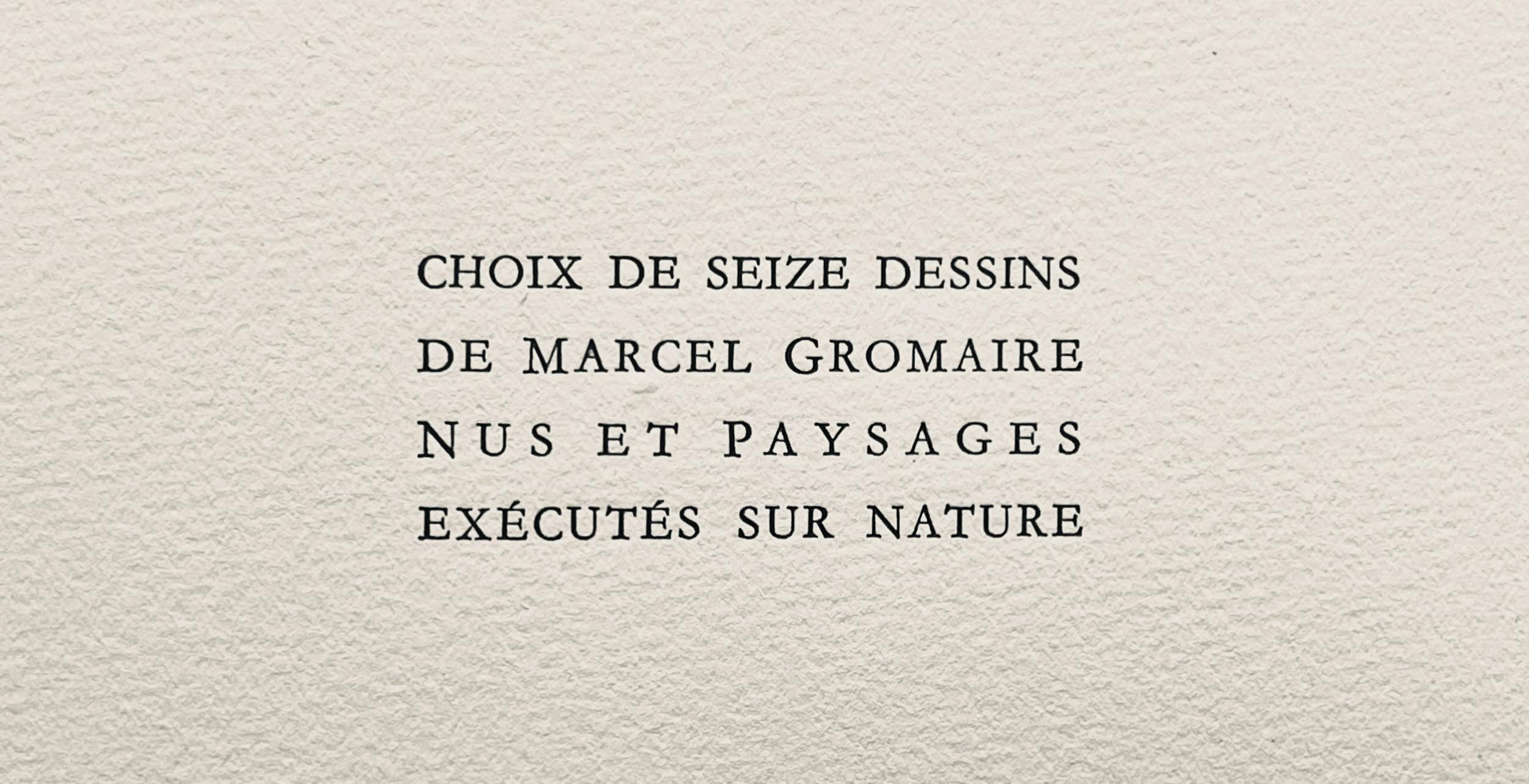 Marcel Gromaire, Composition, Gromaire, Limited Edition Lithograph