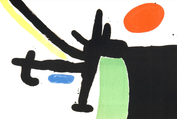 Joan Miró, Composition (Mourlot 872-881; Cramer 164), El tapís de Tarragona, Limited Edition Lithograph