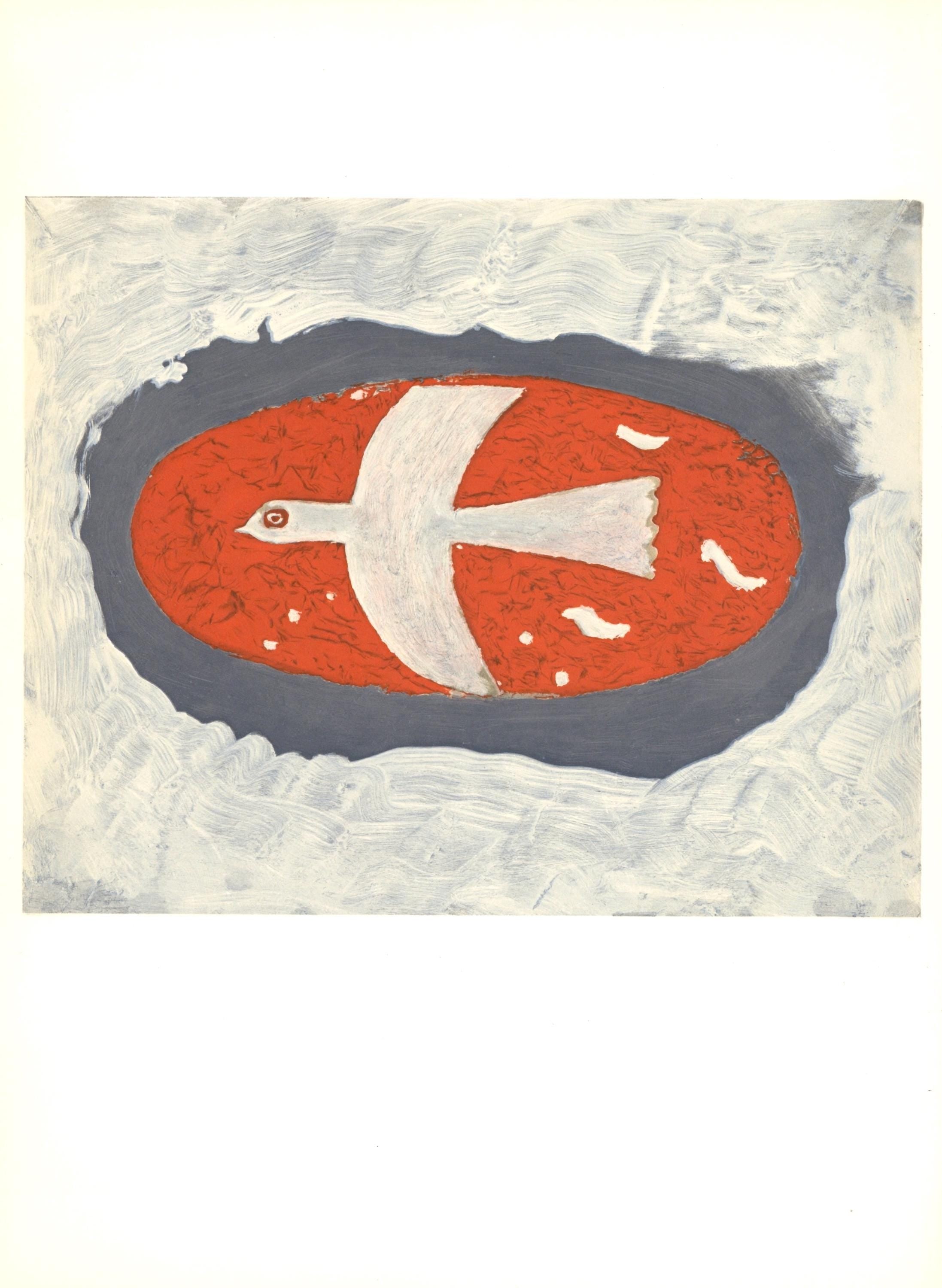 Georges Braque, Composition, Derrière le miroir, Limited Edition Lithograph