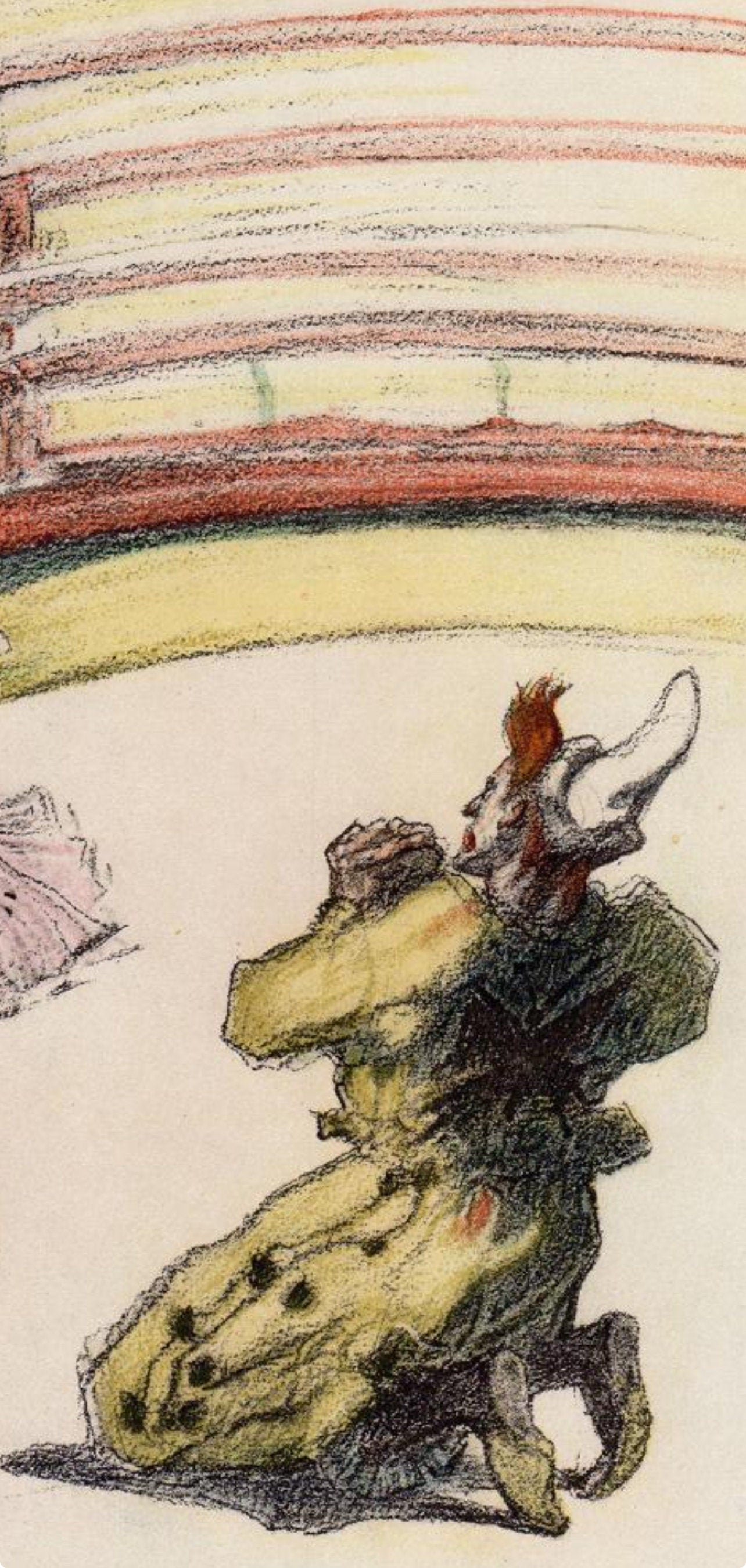 Henri de Toulouse-Lautrec, Le Rappel, The Circus by Toulouse-Lautrec, Limited Edition Lithograph