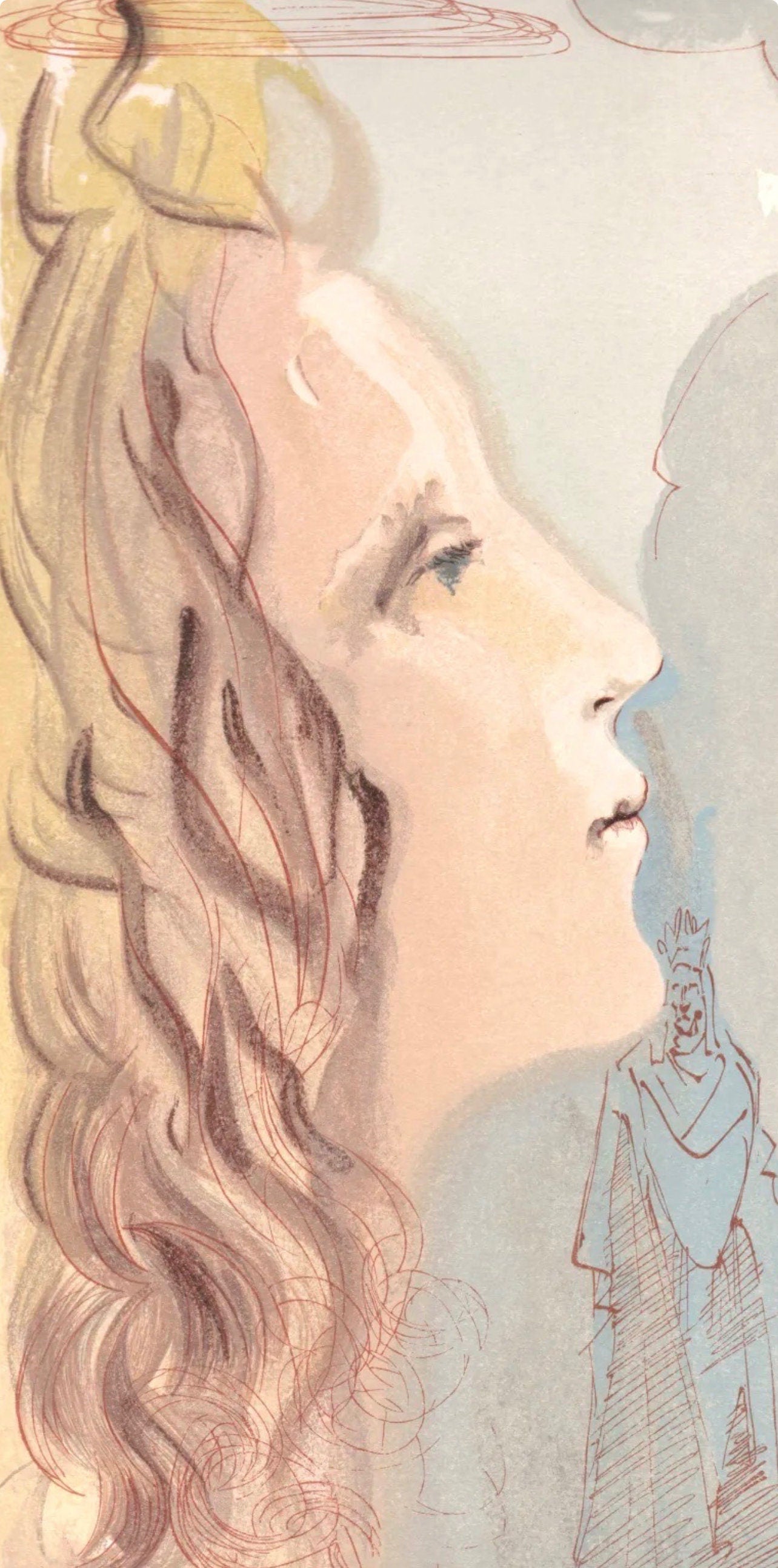Salvador Dali, The Ascent to Venus (Michler/Löpsinger 1039-1138; Field 189-200), La Divine Comédie, Limited Edition Woodcut
