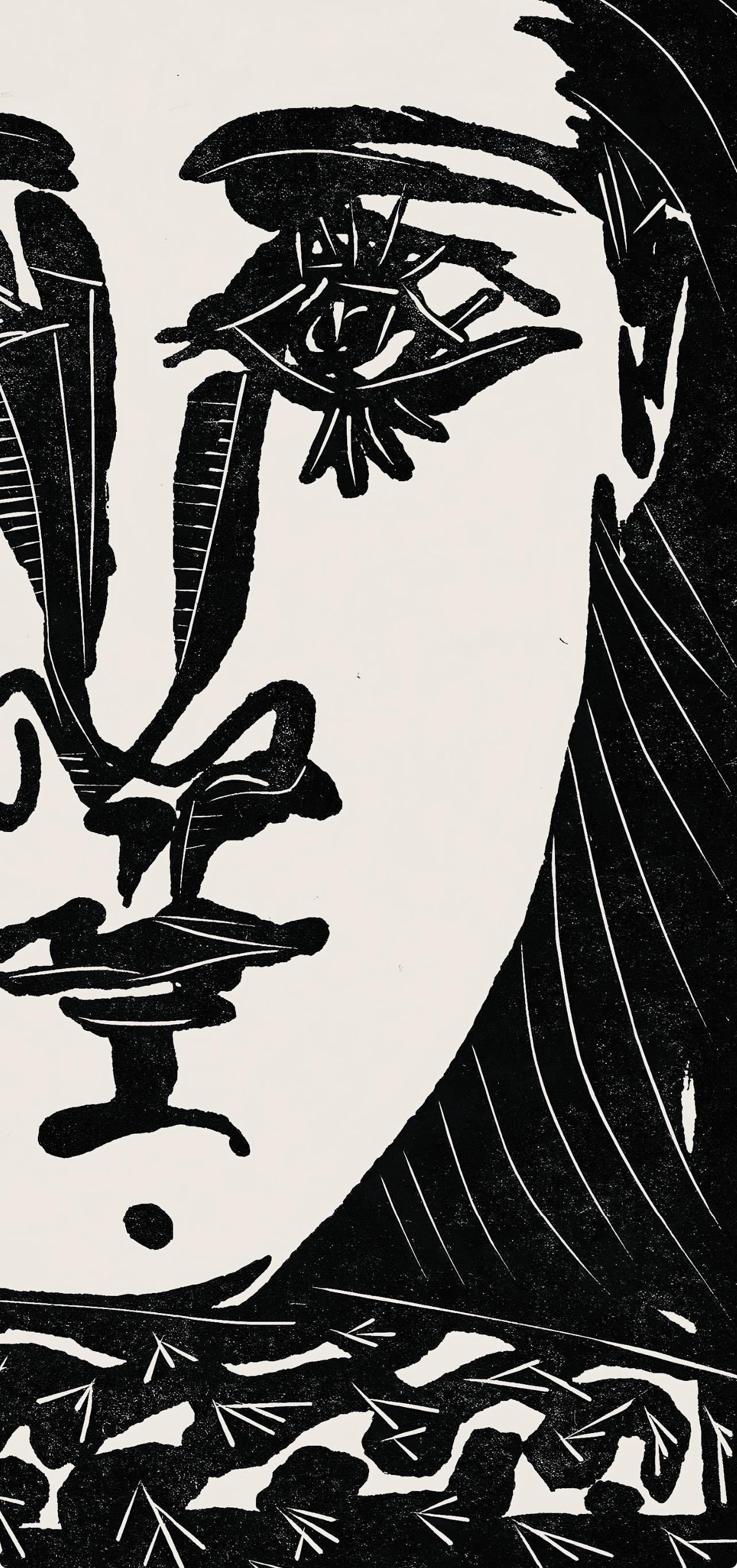 Pablo Picasso, Composition (Cramer 36; Bloch 360; Horodisch A6), Non Vouloir, Limited Edition Zincograph