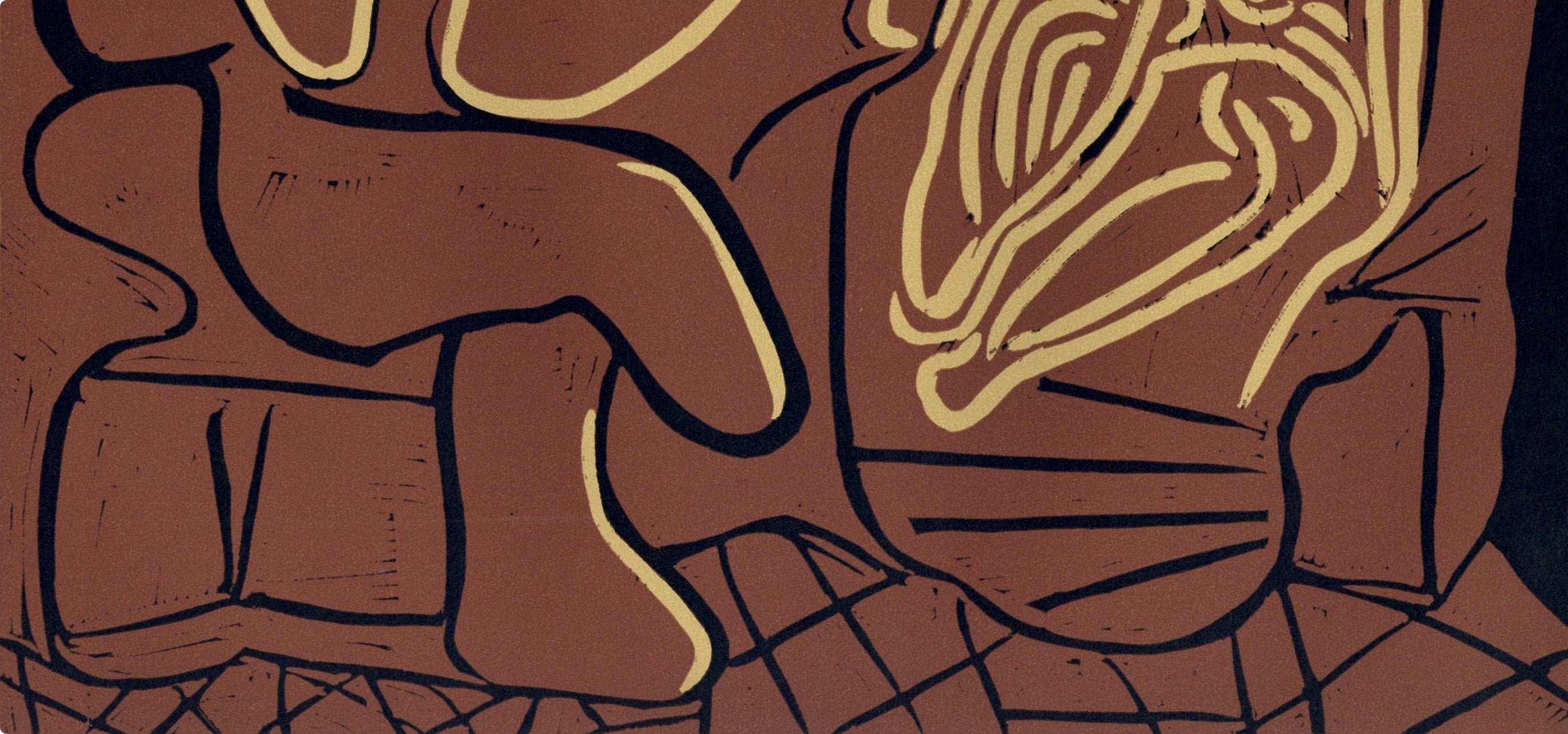 Pablo Picasso, The Aubade with a Reclining Woman (Orozco 214), Grabados al linóleo, Limited Edition Linocut