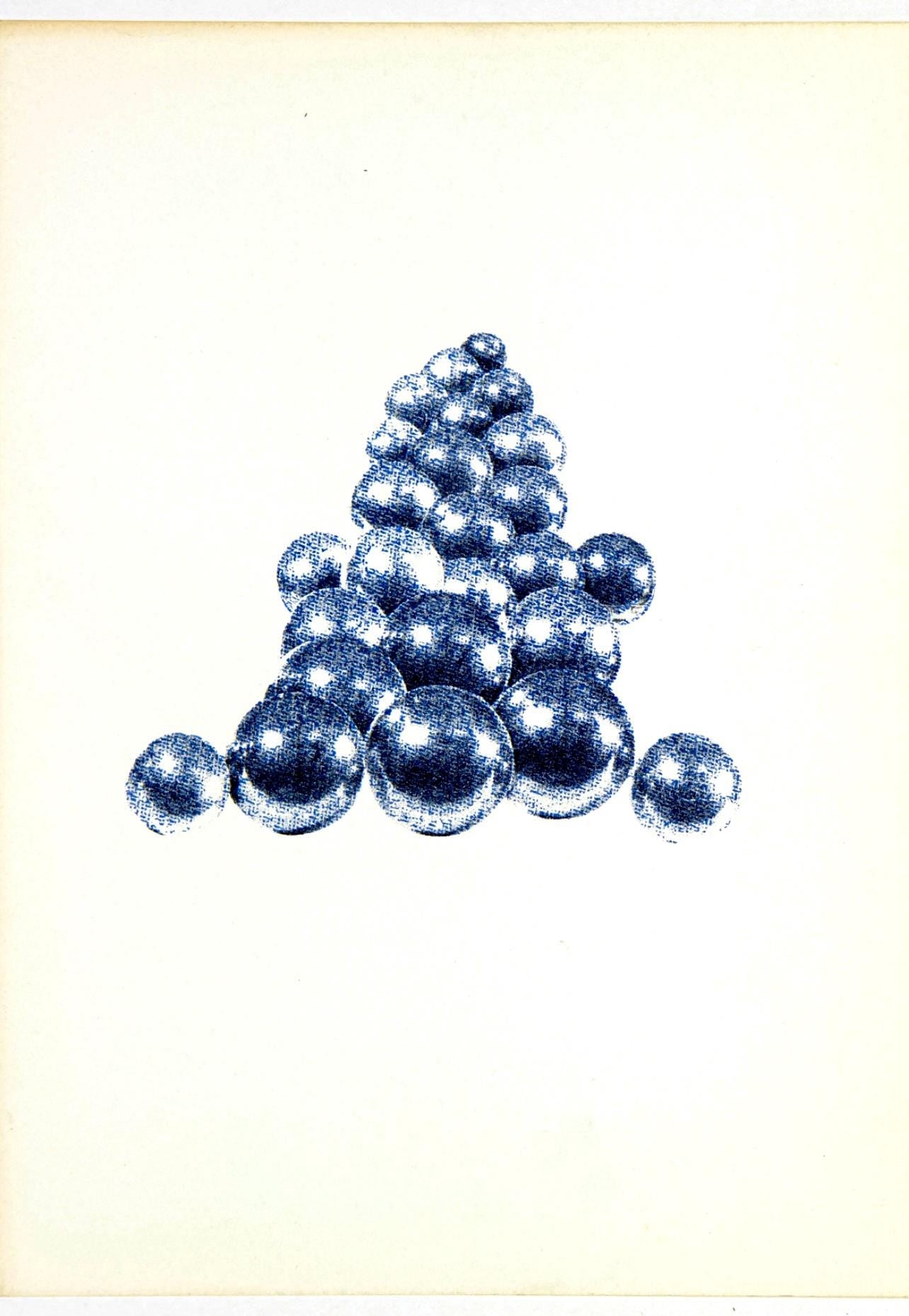 Pol Bury, Cinétisation, Derrière le miroir, Limited Edition Lithograph