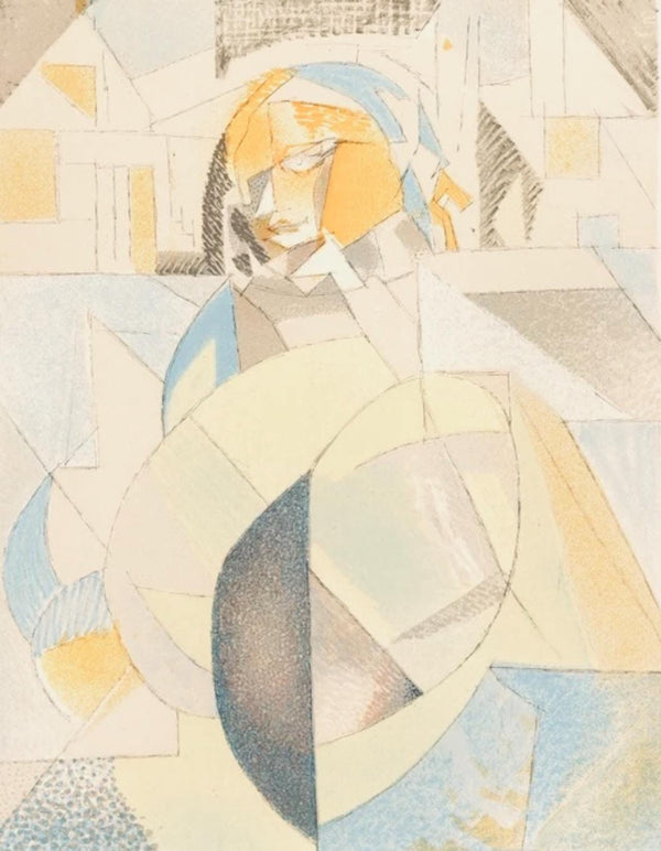 Jacques Villon, Composition, Regards sur Paris, Limited Edition Lithograph